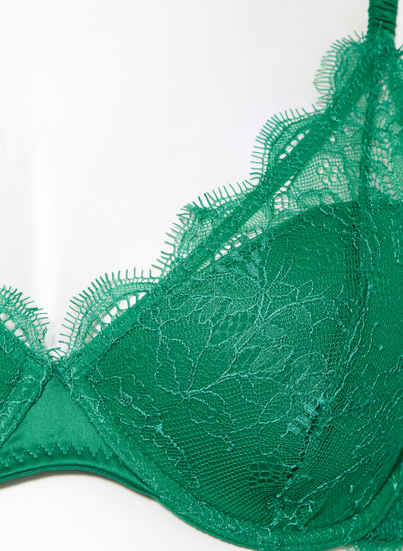 LOVE Stories Molded cup bra GWYNETH, Color: GREEN (Image 4)