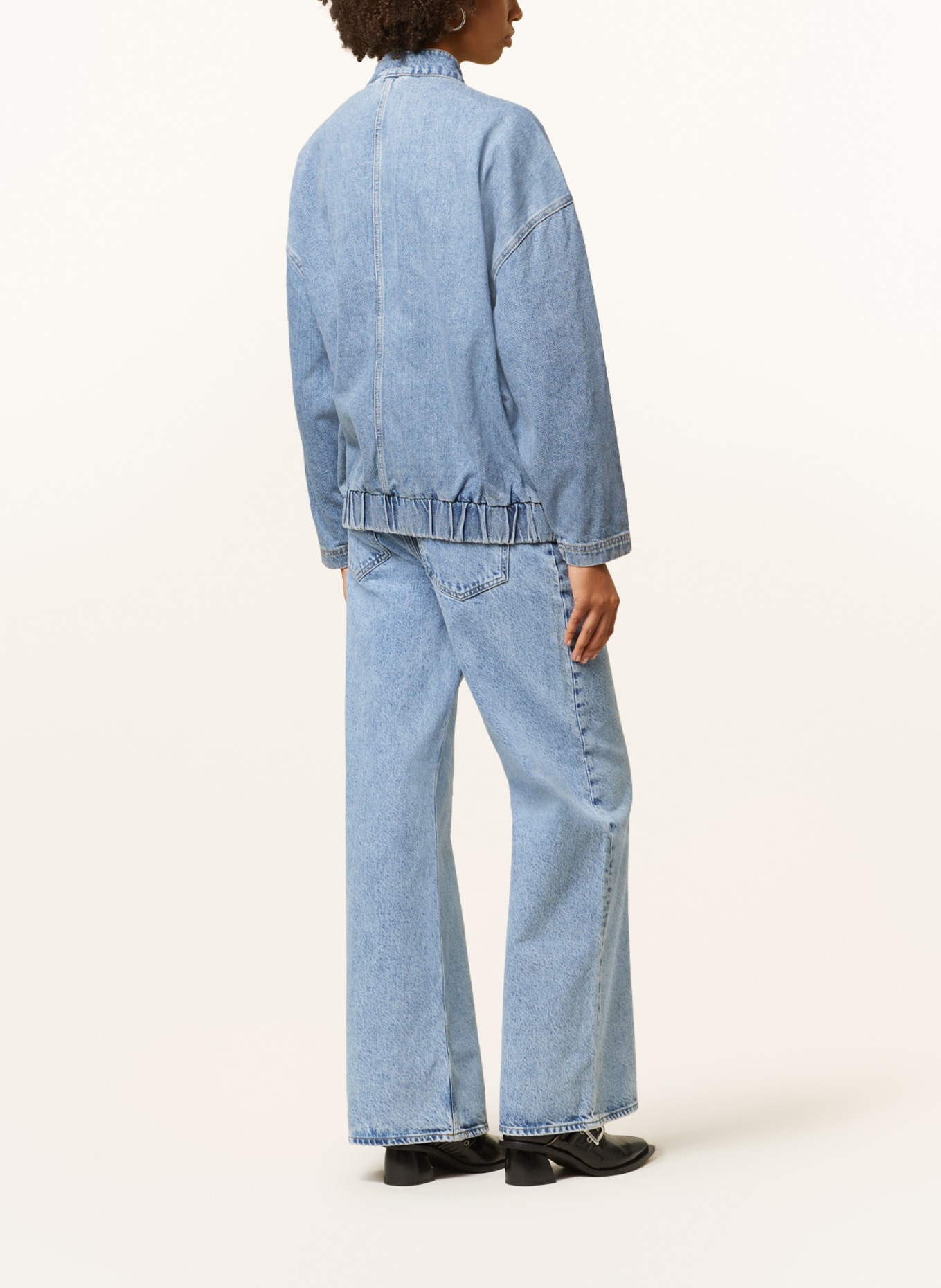 NEO NOIR Kurtka jeansowa ANGELINI, Kolor: 843 Vintage Blue (Obrazek 3)
