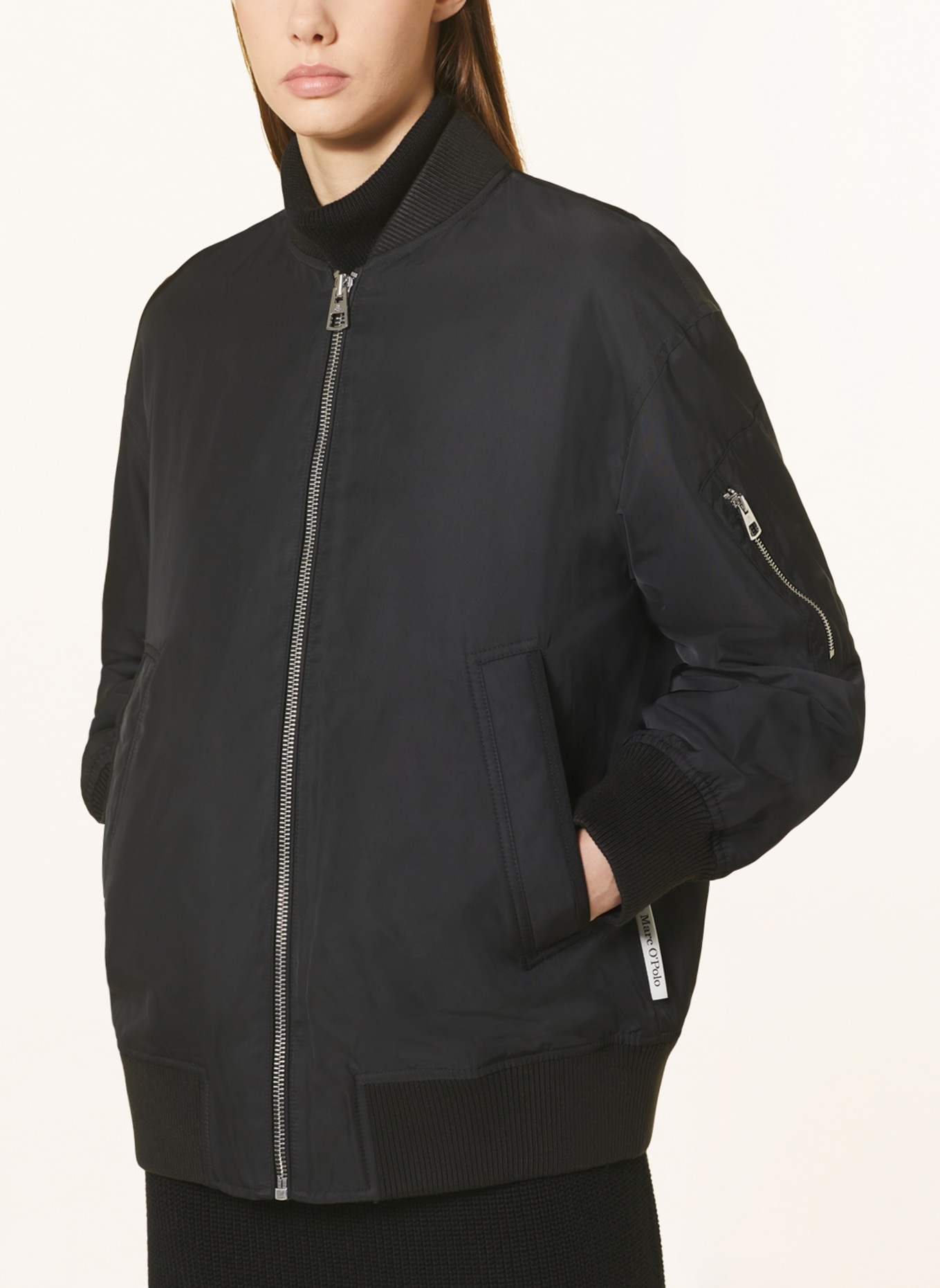 Marc O'Polo Bomber jacket, Color: BLACK (Image 4)