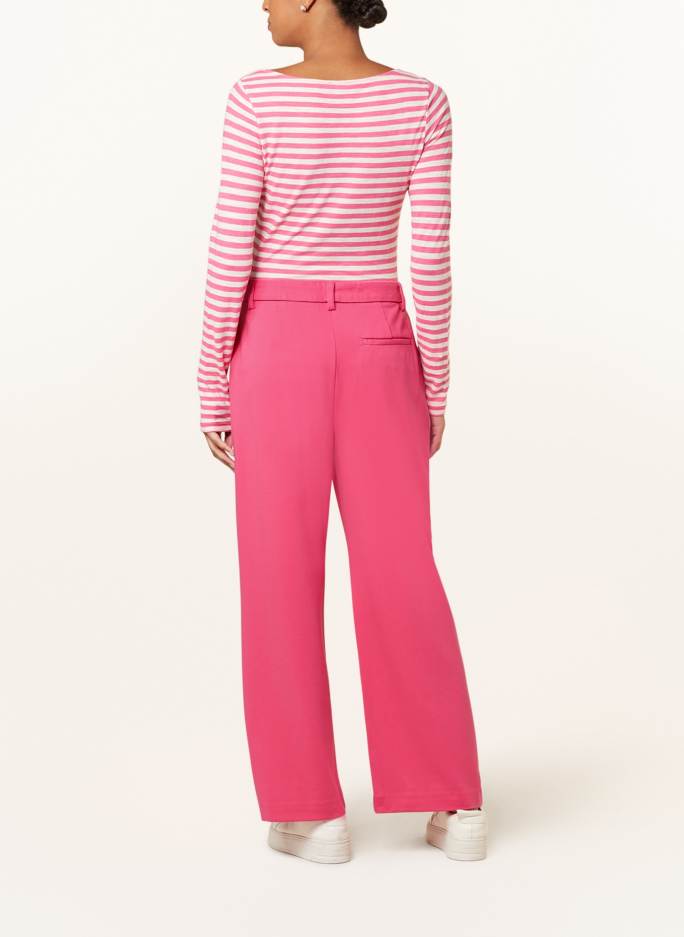 Marc O'Polo Marlenehose aus Jersey, Farbe: PINK (Bild 3)