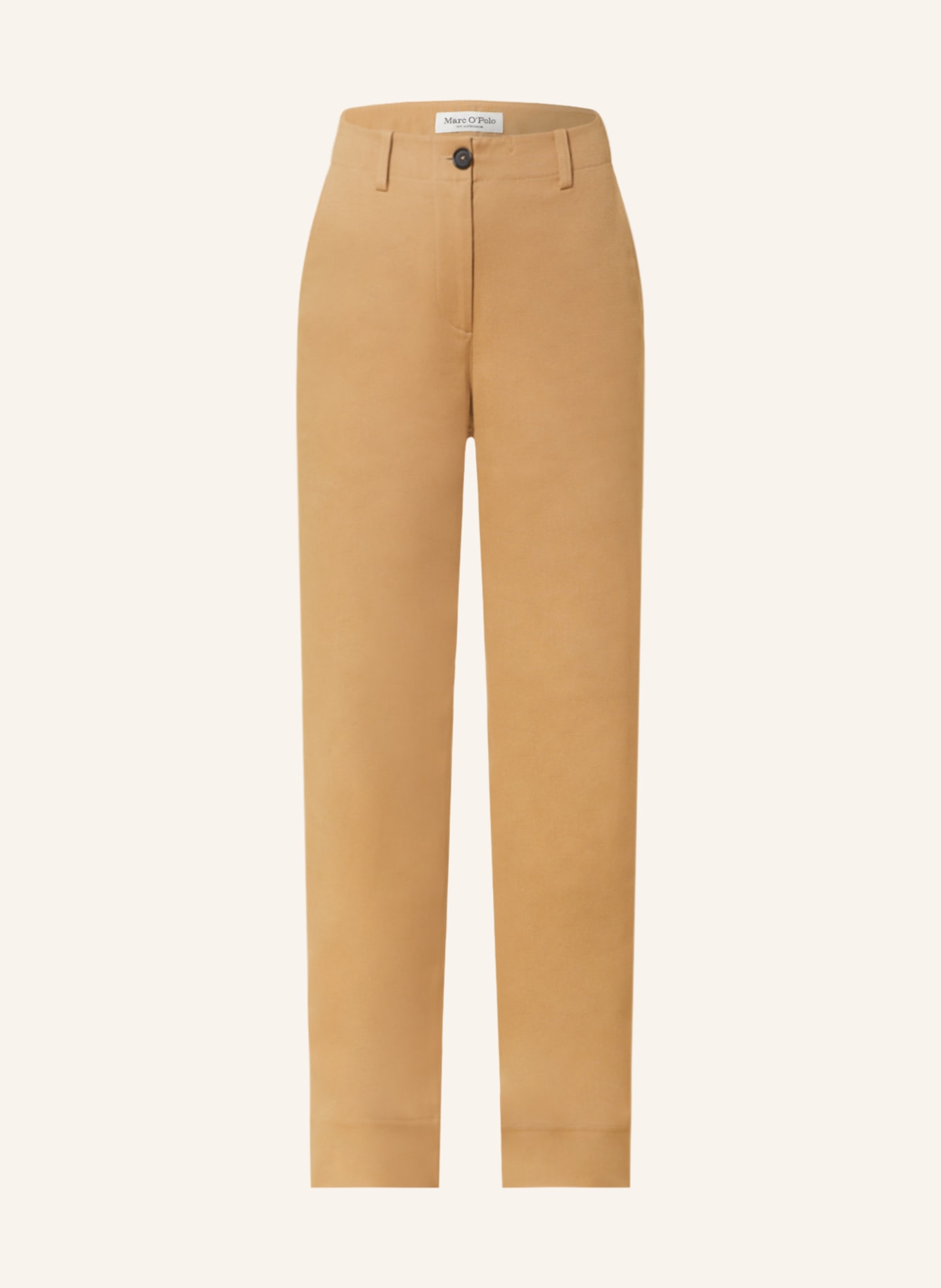 Marc O'Polo Wide leg trousers: BROWN