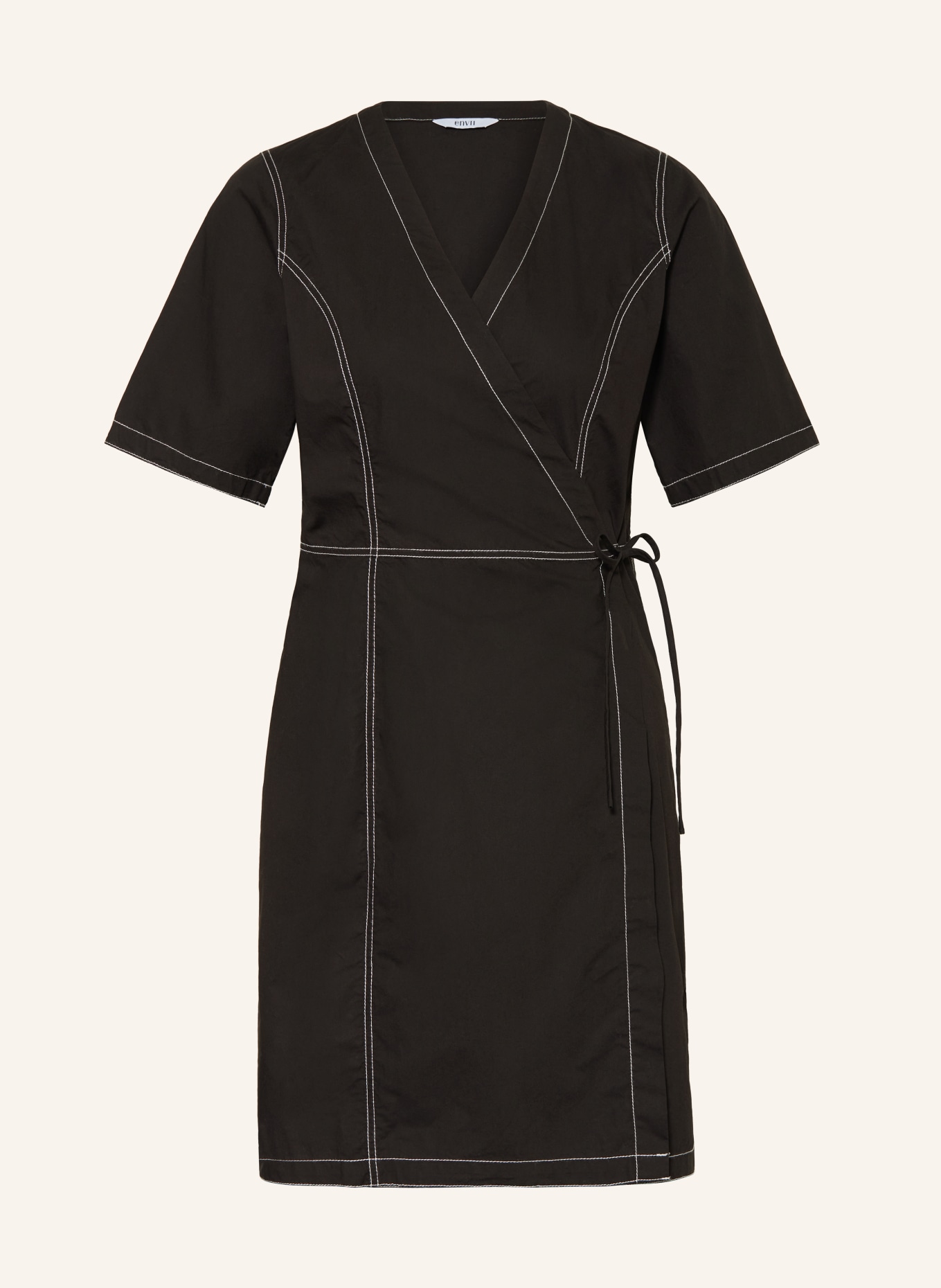 ENVII Wrap dress ENROPE, Color: BLACK (Image 1)