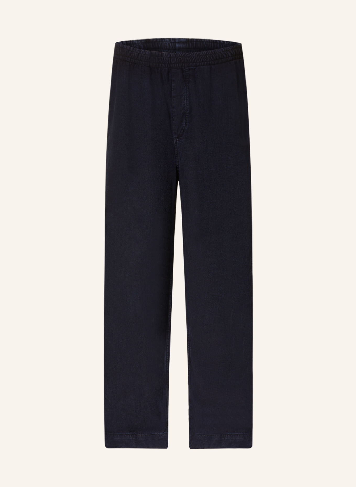 COS Spodnie loose fit w stylu jeansowym, Kolor: GRANATOWY (Obrazek 1)