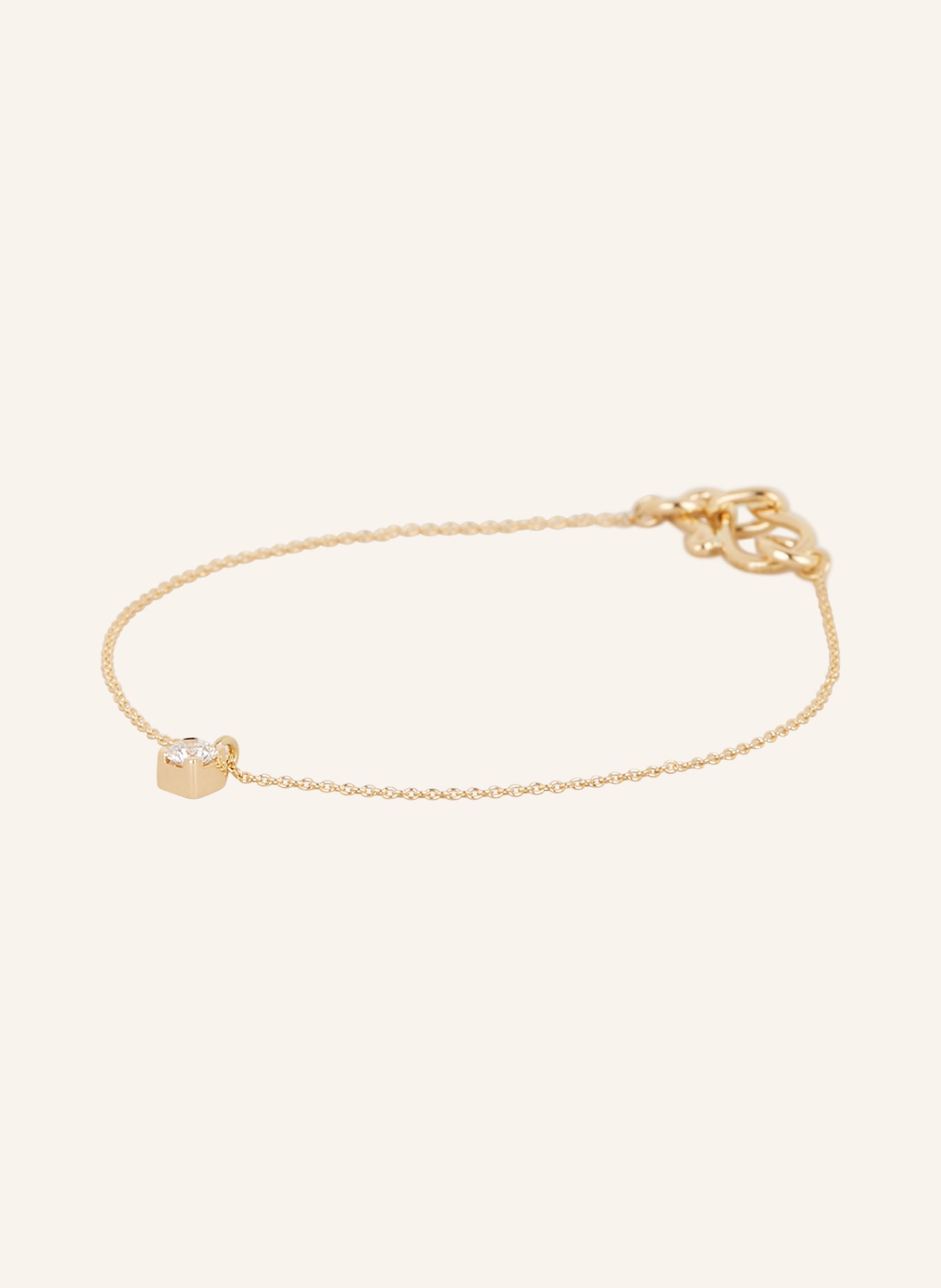 SOPHIE BILLE BRAHE Bracelet GLAÇON À MAIN with diamond, Color: GOLD/ WHITE (Image 1)