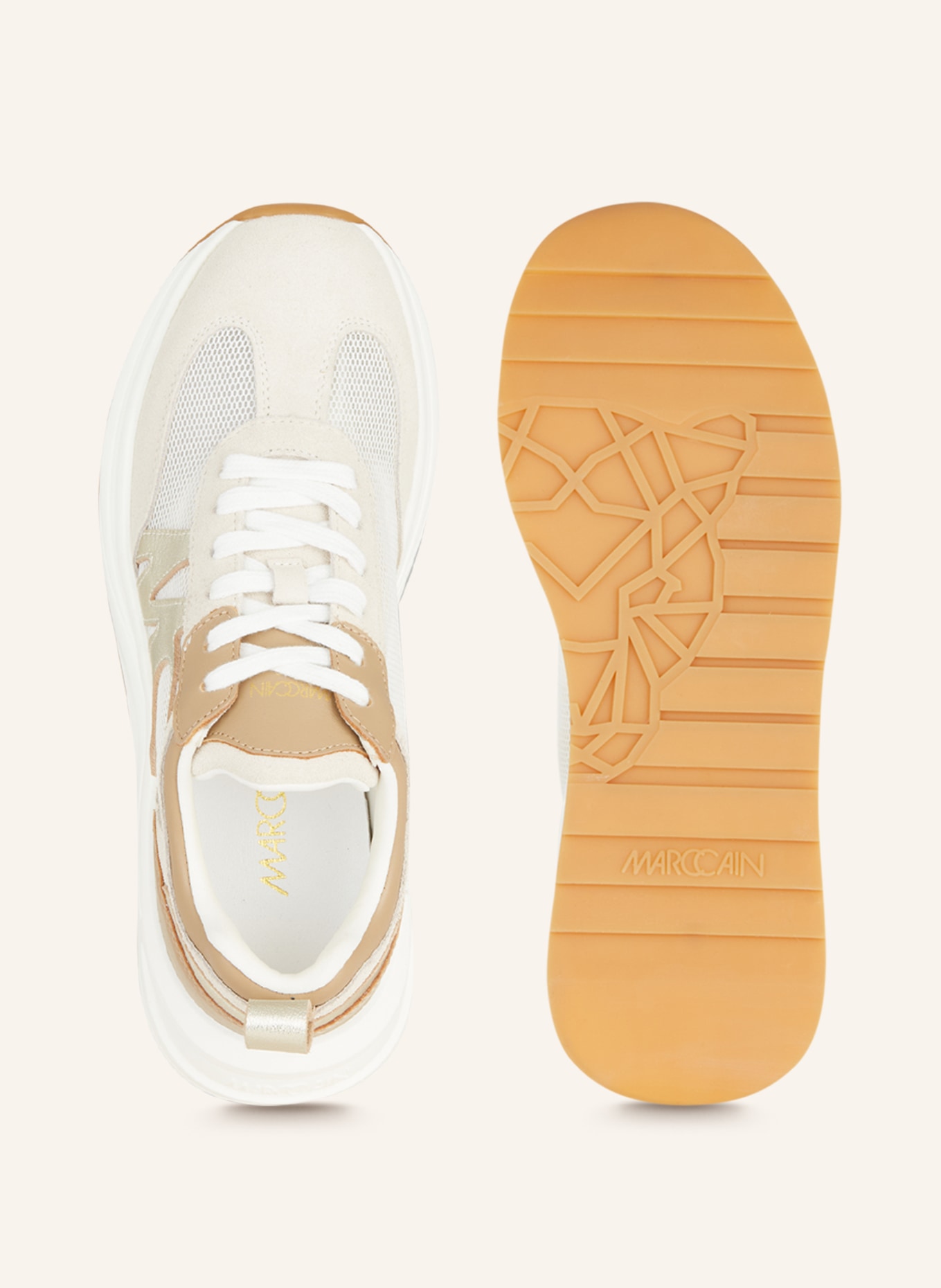 MARC CAIN Sneaker: 182 smoke