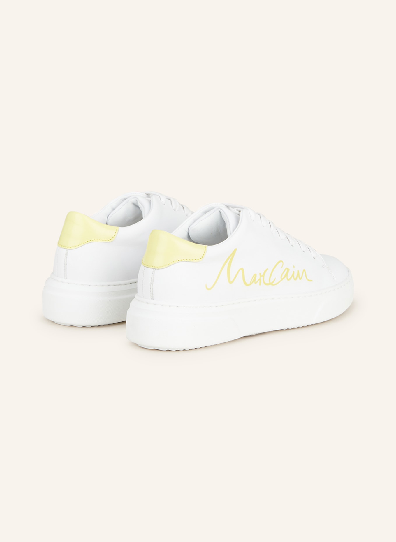 MARC CAIN Sneaker, Farbe: 420 pale lemon (Bild 2)