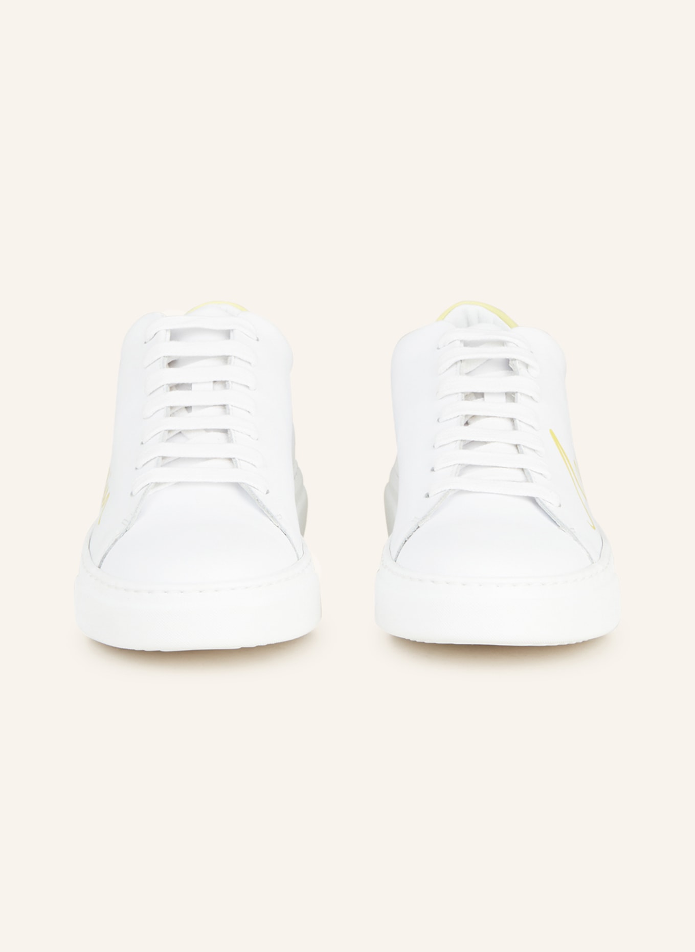 MARC CAIN Sneakersy, Kolor: 420 pale lemon (Obrazek 3)