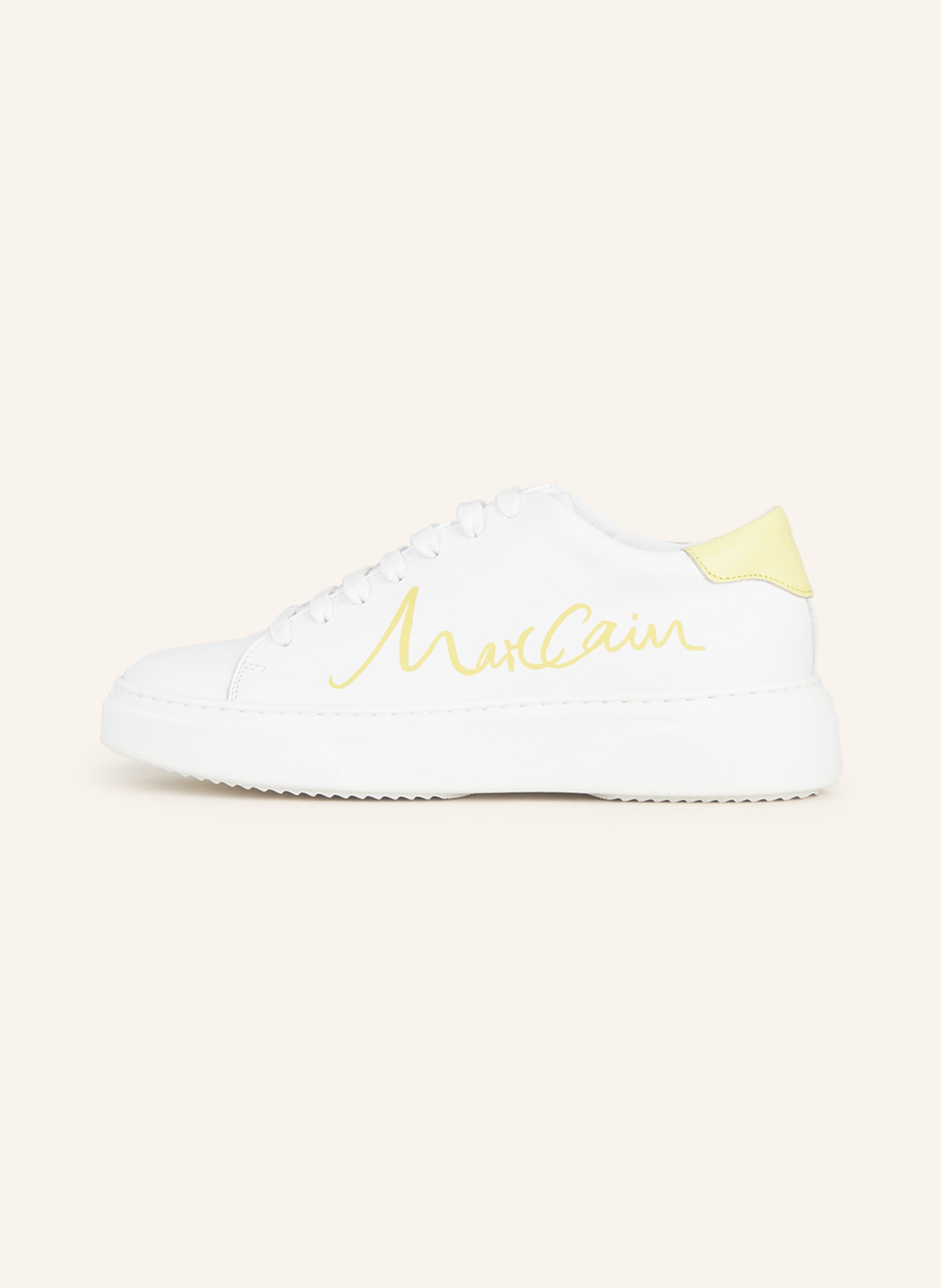 MARC CAIN Sneakers, Color: 420 pale lemon (Image 4)