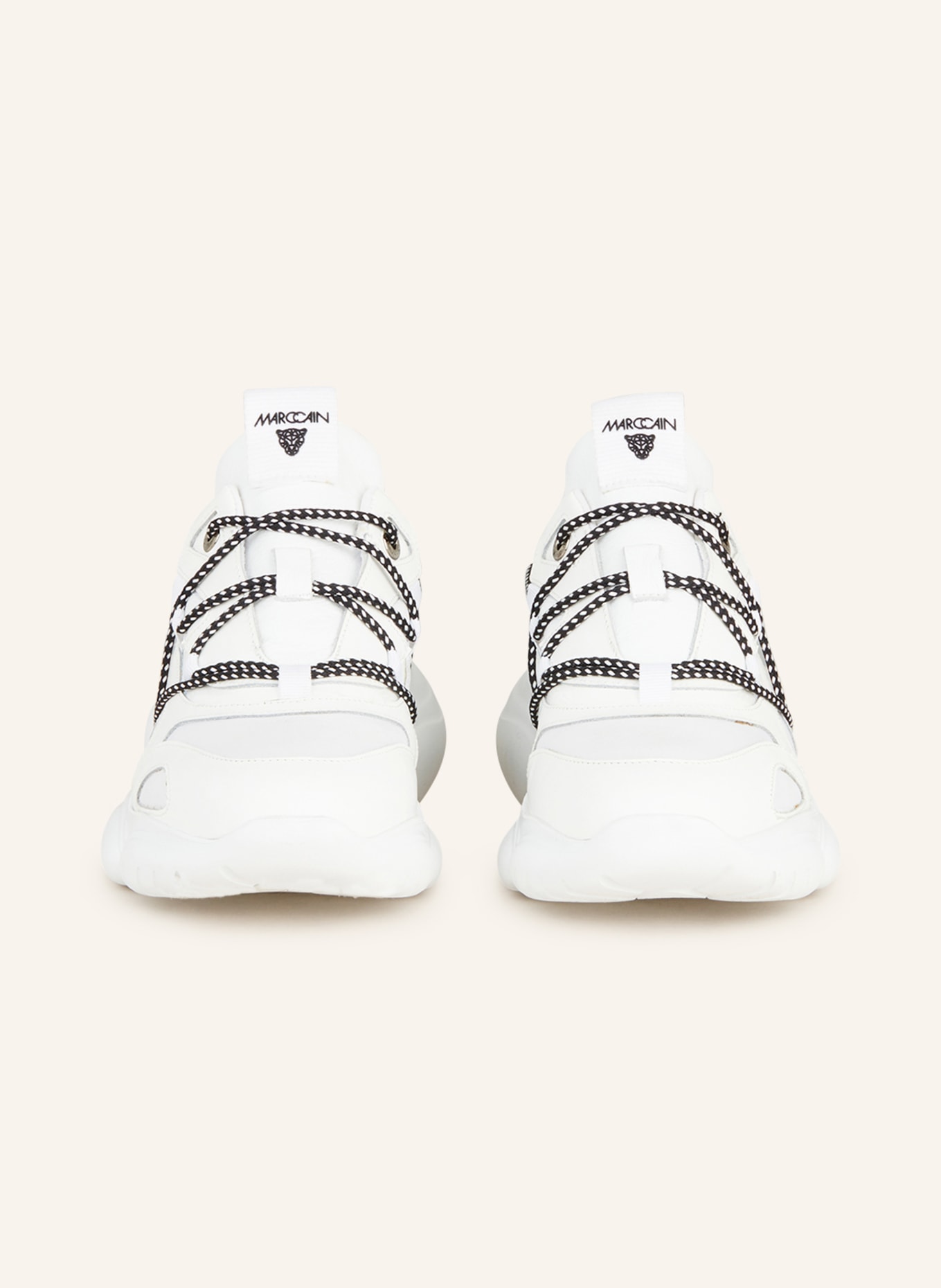 MARC CAIN Sneakers, Color: 100 WHITE (Image 3)