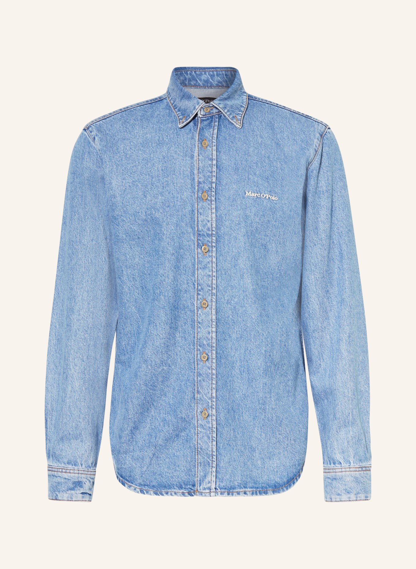 Marc O'Polo Denim shirt regular fit, Color: BLUE (Image 1)