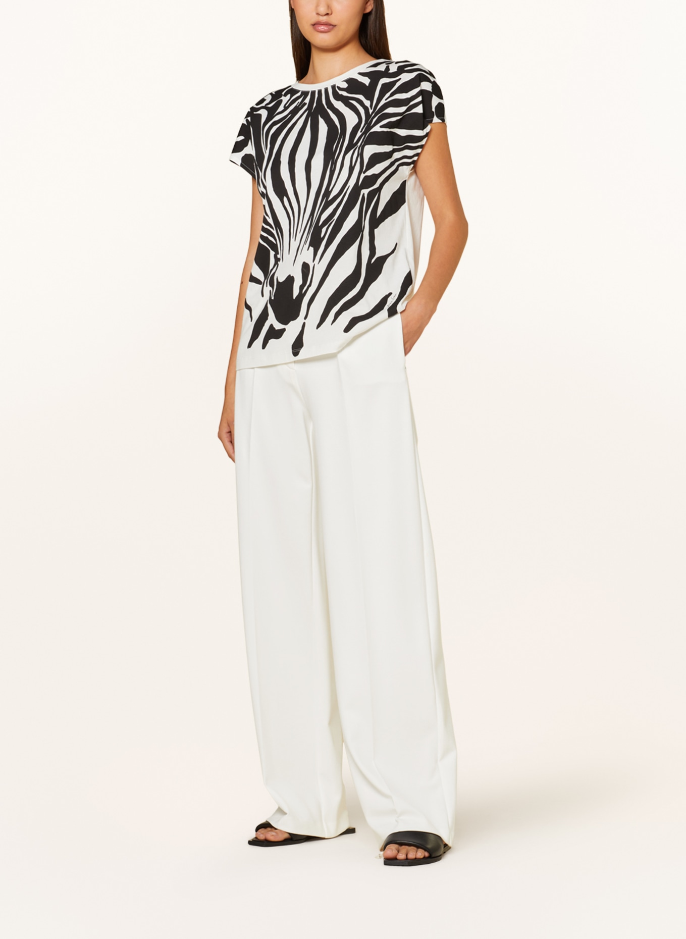MARC CAIN Jersey pants WICHITA, Color: 110 off (Image 2)