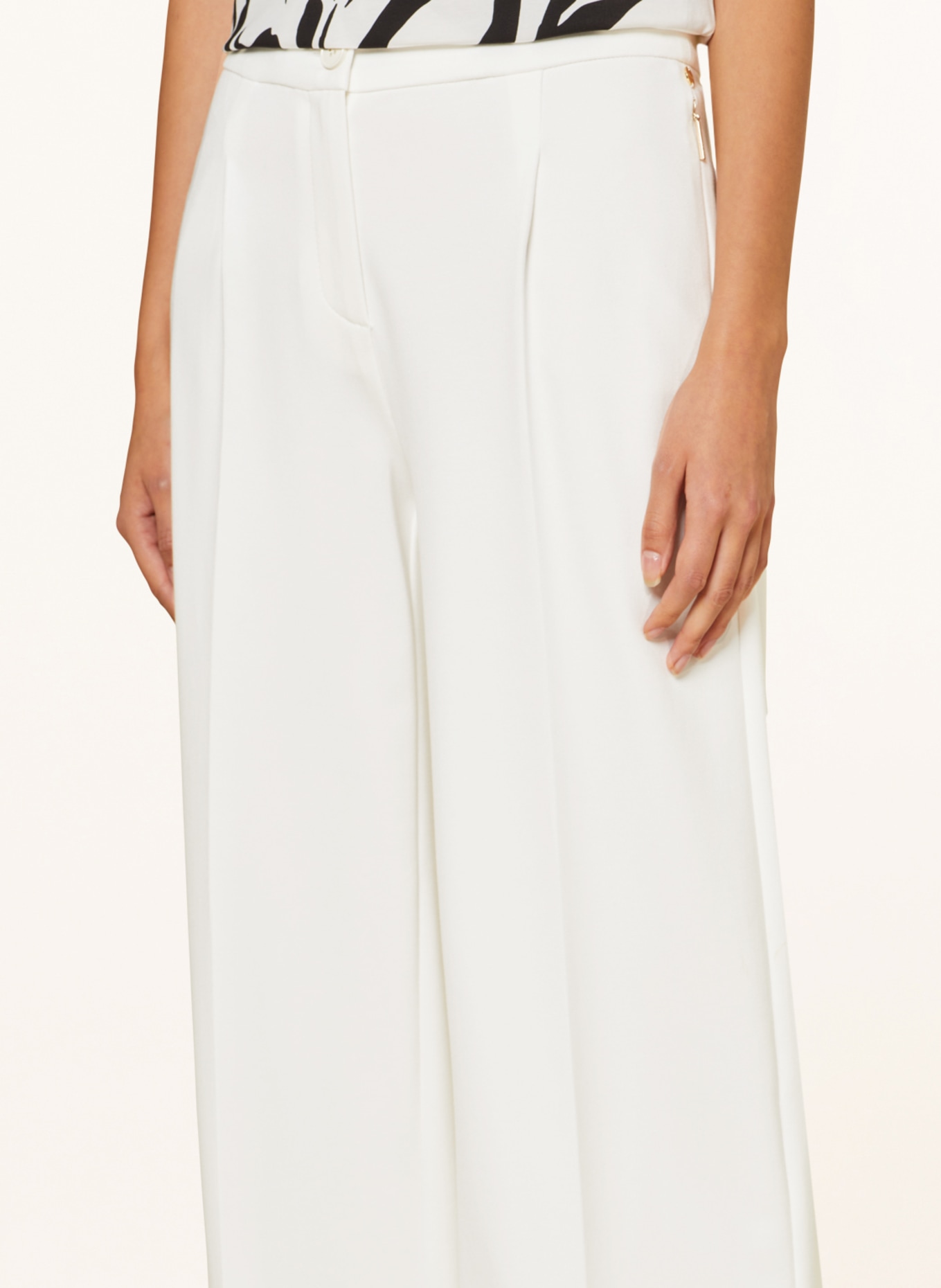 MARC CAIN Jersey pants WICHITA, Color: 110 off (Image 5)