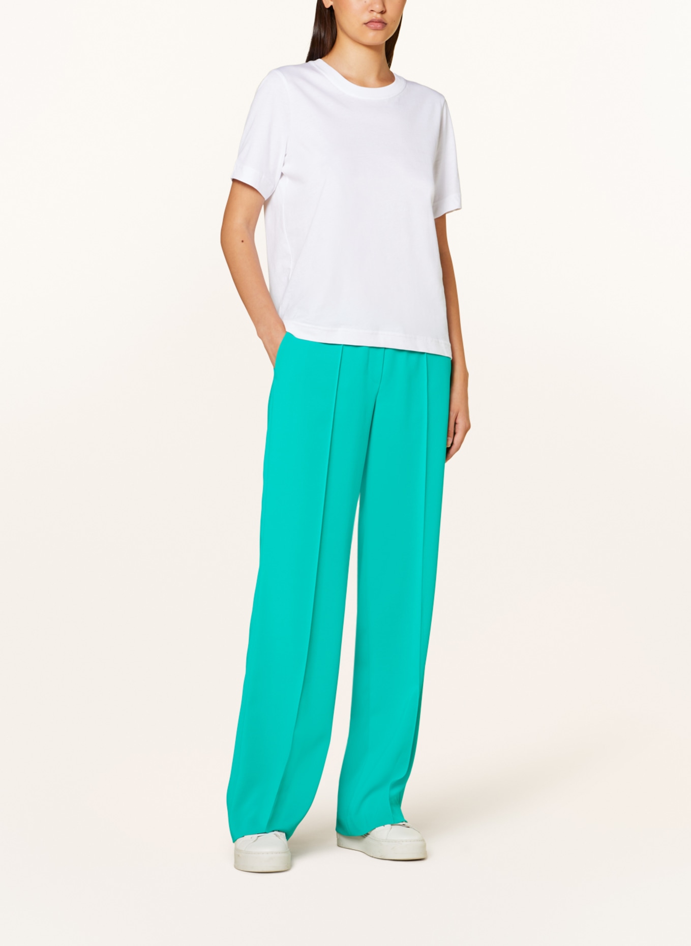 MARC CAIN Trousers WASHINGTON, Color: 564 bright malachite (Image 2)