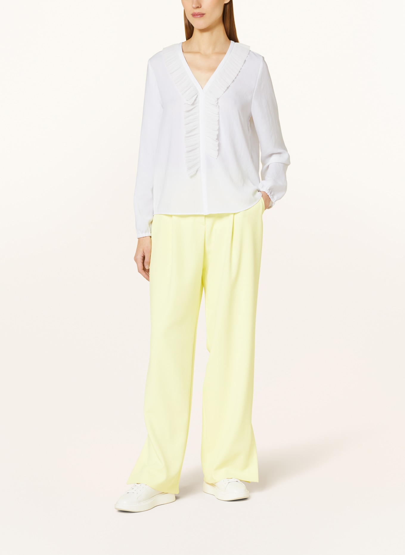 MARC CAIN Shirt blouse, Color: 100 WHITE (Image 2)