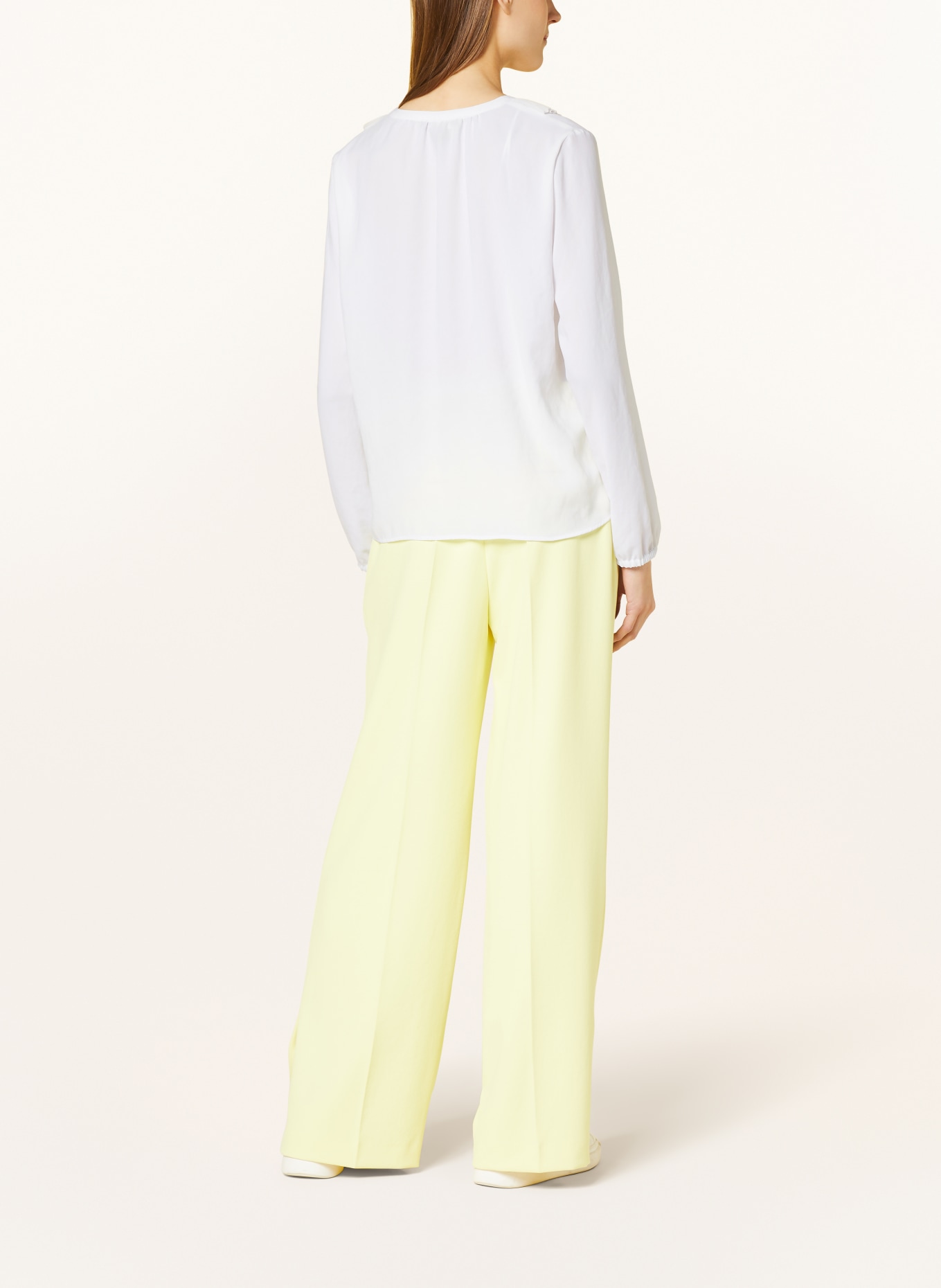 MARC CAIN Shirt blouse, Color: 100 WHITE (Image 3)