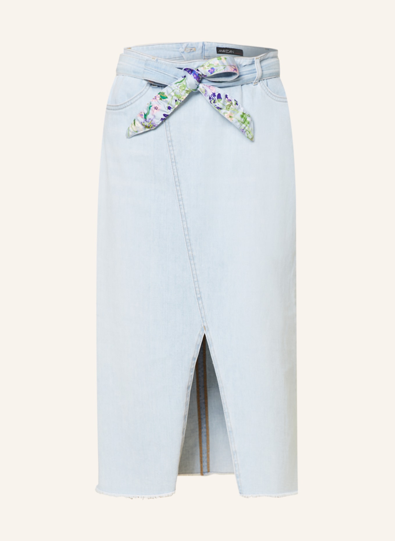MARC CAIN Spódnica jeansowa, Kolor: 350 light denim (Obrazek 1)
