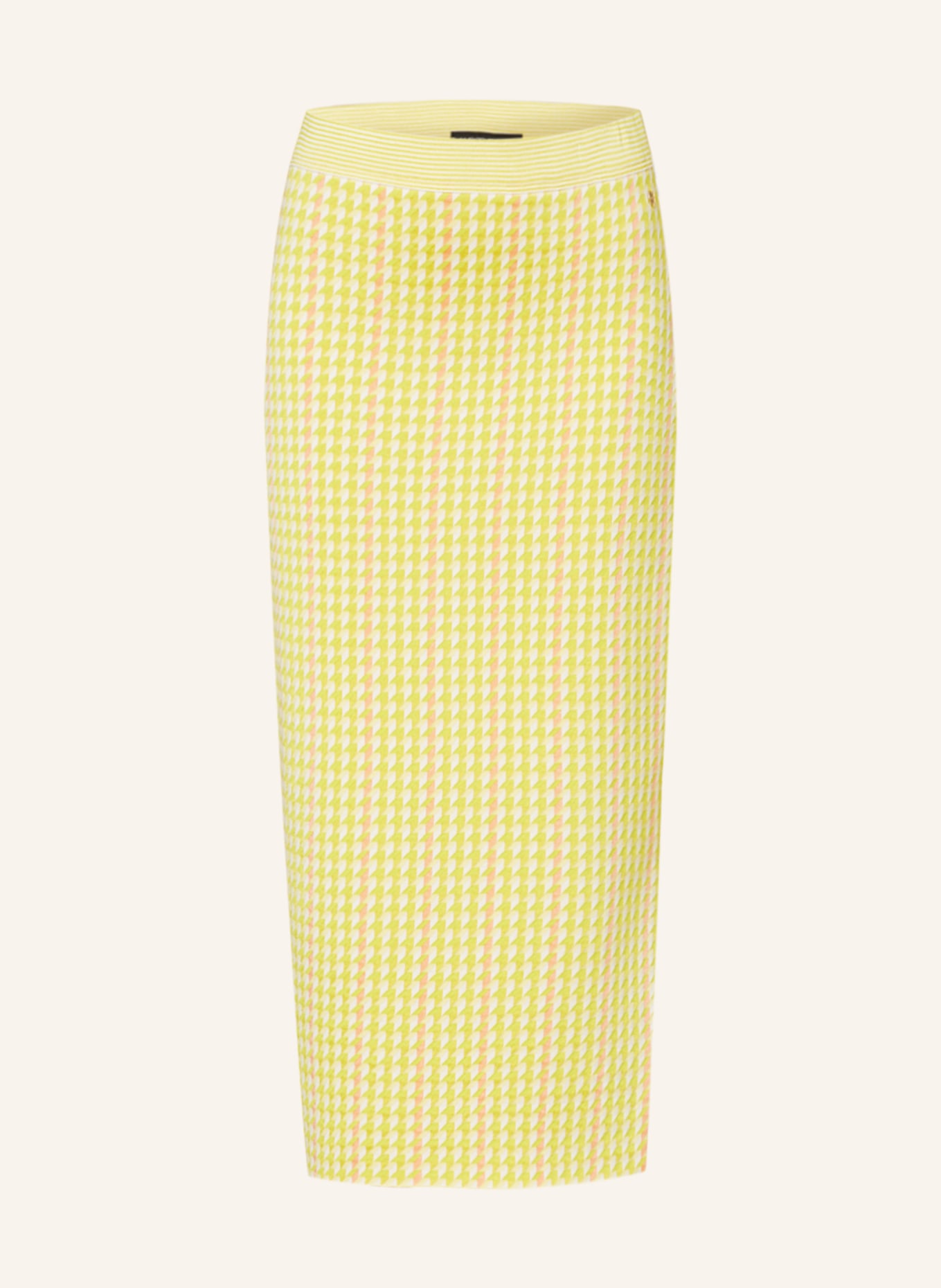 MARC CAIN Knit skirt, Color: 420 pale lemon (Image 1)