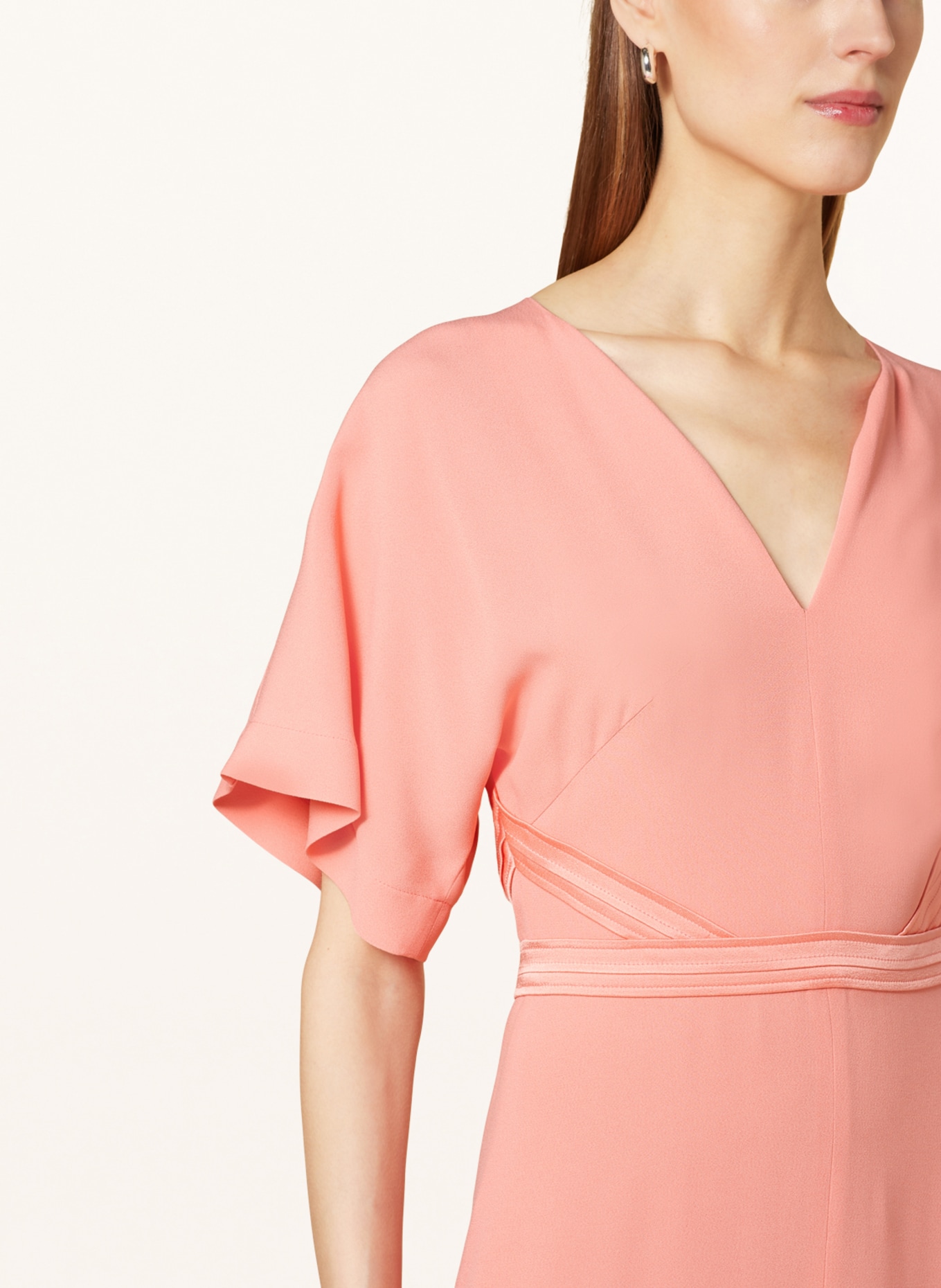Salmon cocktail dress deals