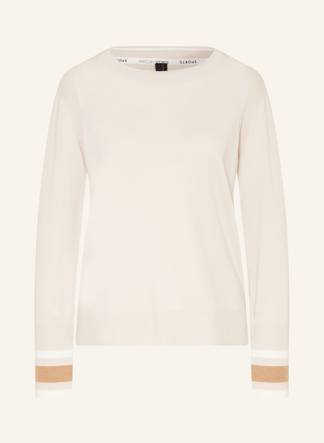 MARC CAIN Sweater, Color: 117 soft moon rock (Image 1)