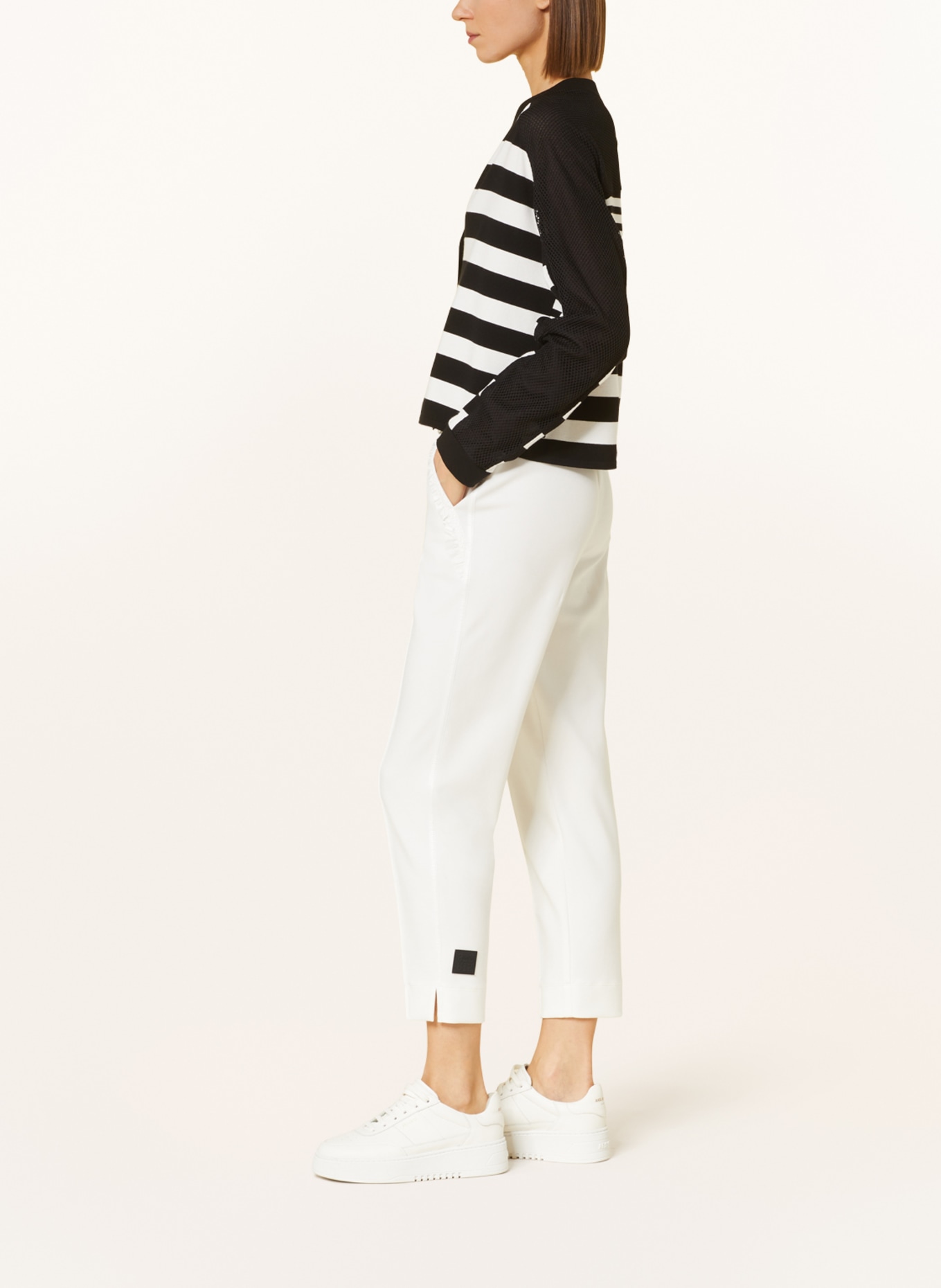 MARC CAIN Pants in jogger style, Color: 110 off (Image 4)