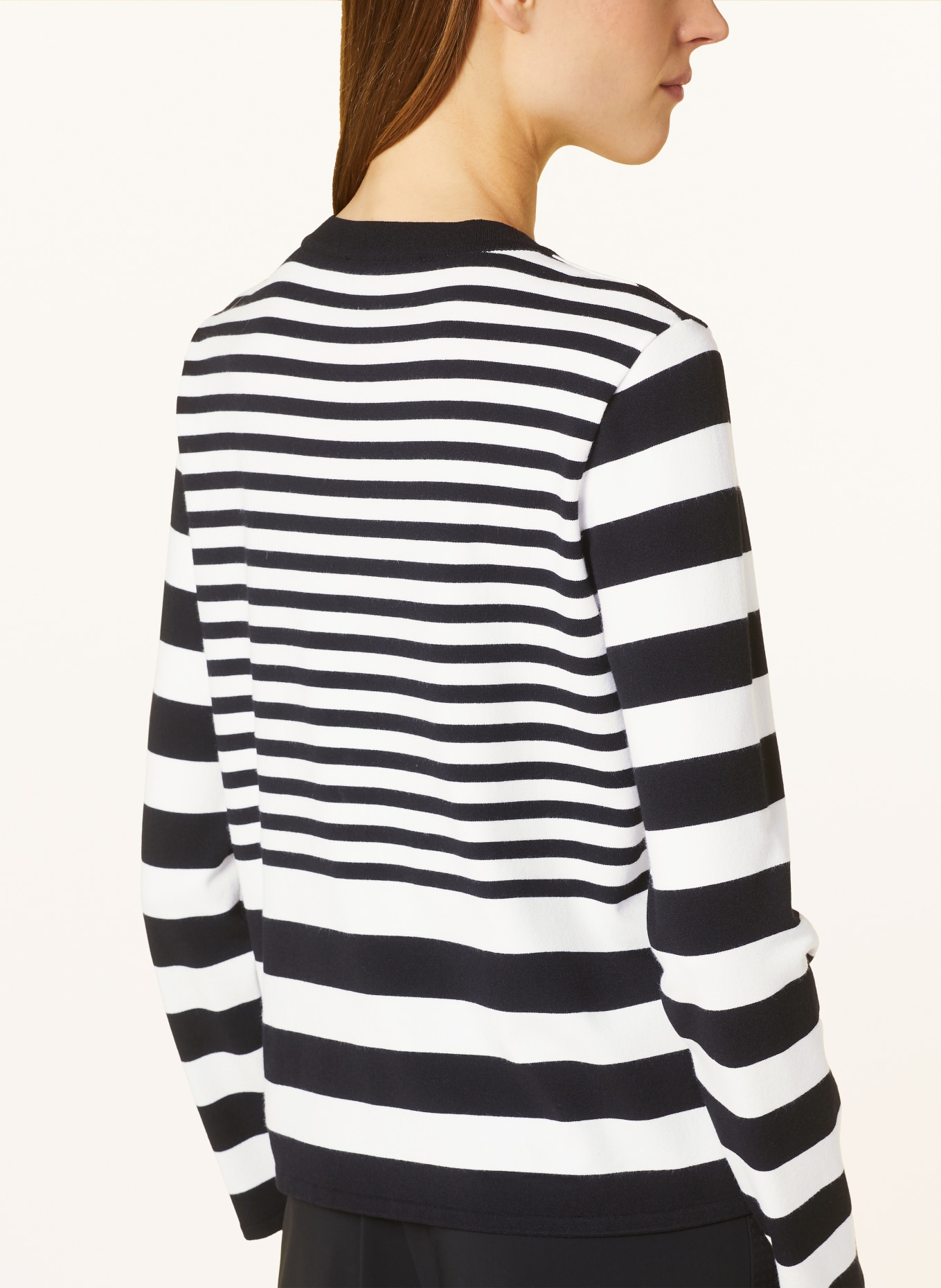 MARC CAIN Sweater, Color: 190 white and black (Image 4)