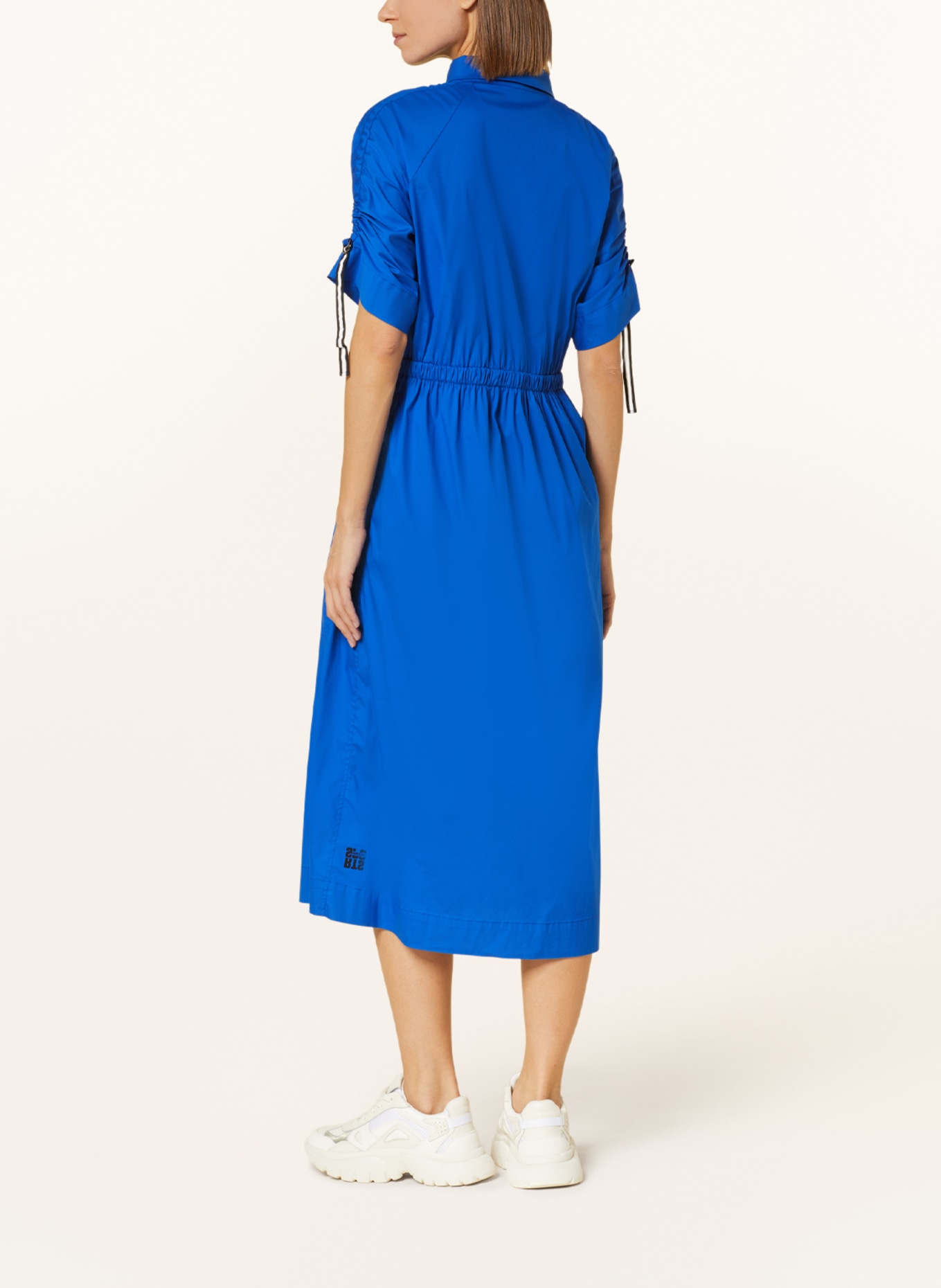 MARC CAIN Shirt dress, Color: 365 bright royal blue (Image 3)
