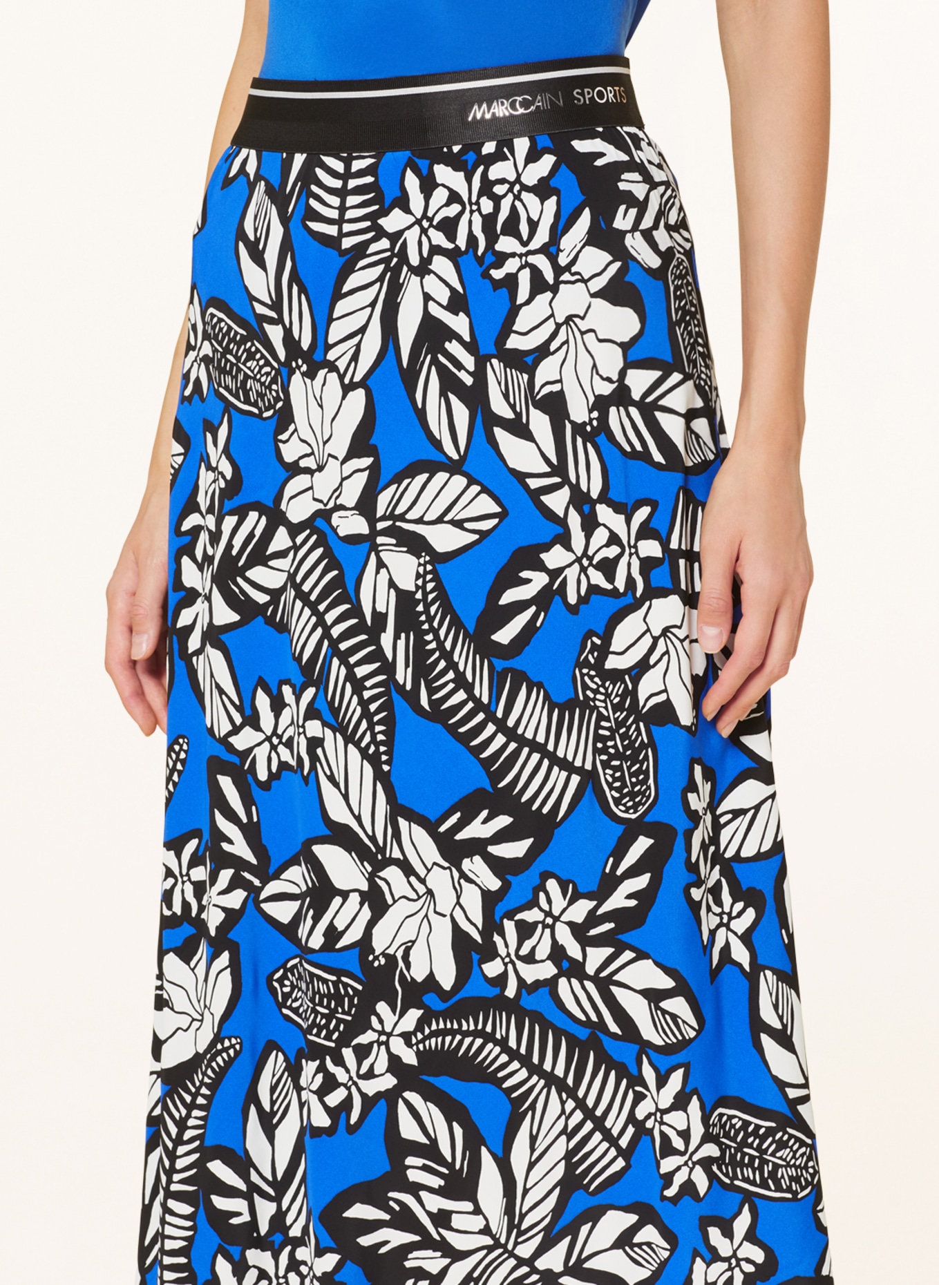 MARC CAIN Skirt, Color: 365 bright royal blue (Image 4)