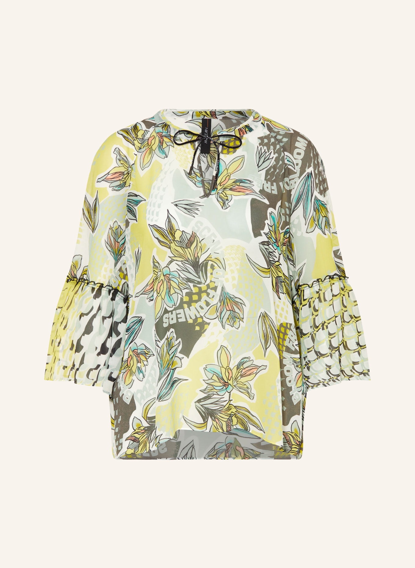 MARC CAIN Shirt blouse, Color: 509 soft sage (Image 1)