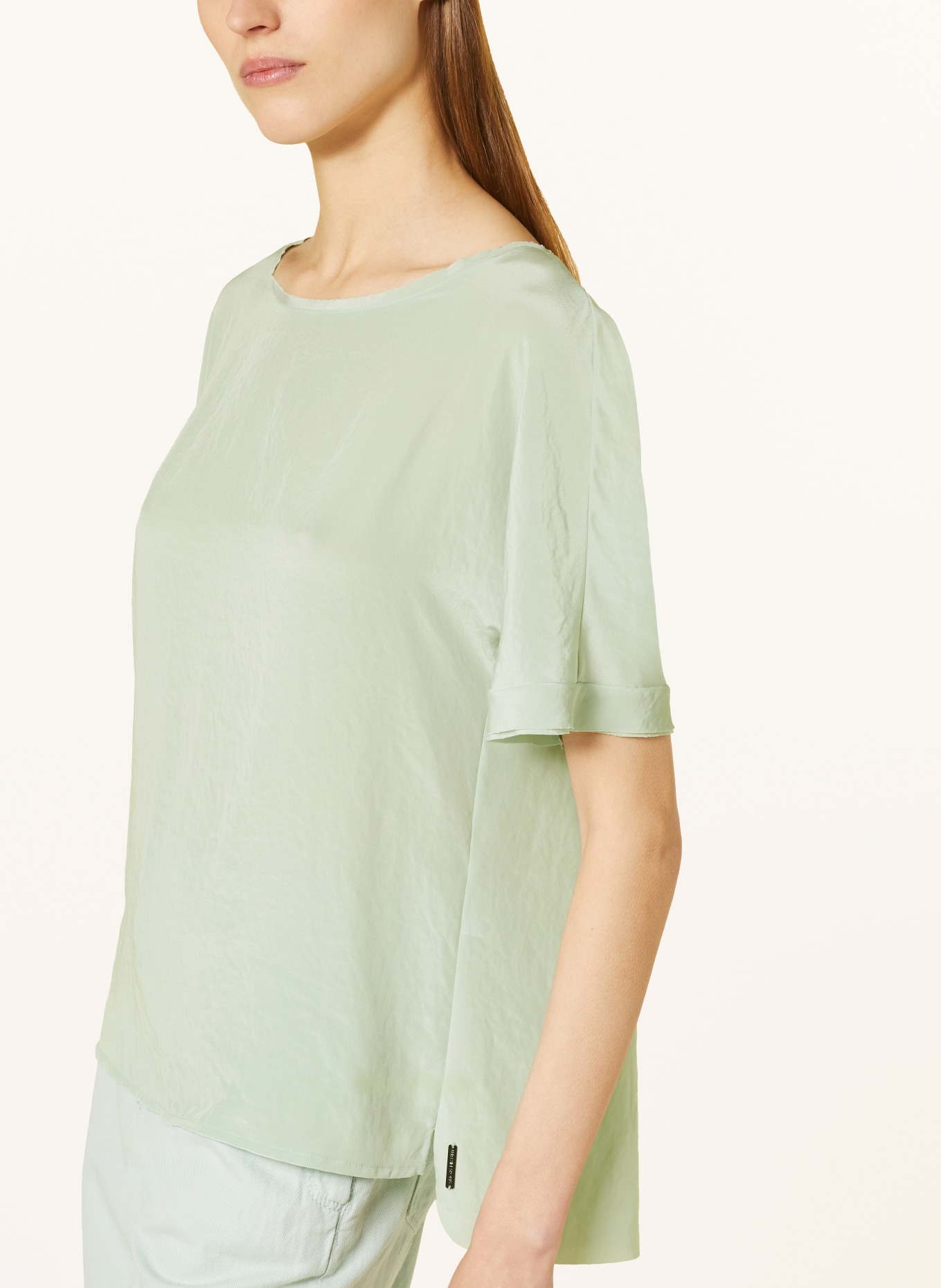 MARC CAIN Shirt blouse, Color: 509 soft sage (Image 4)