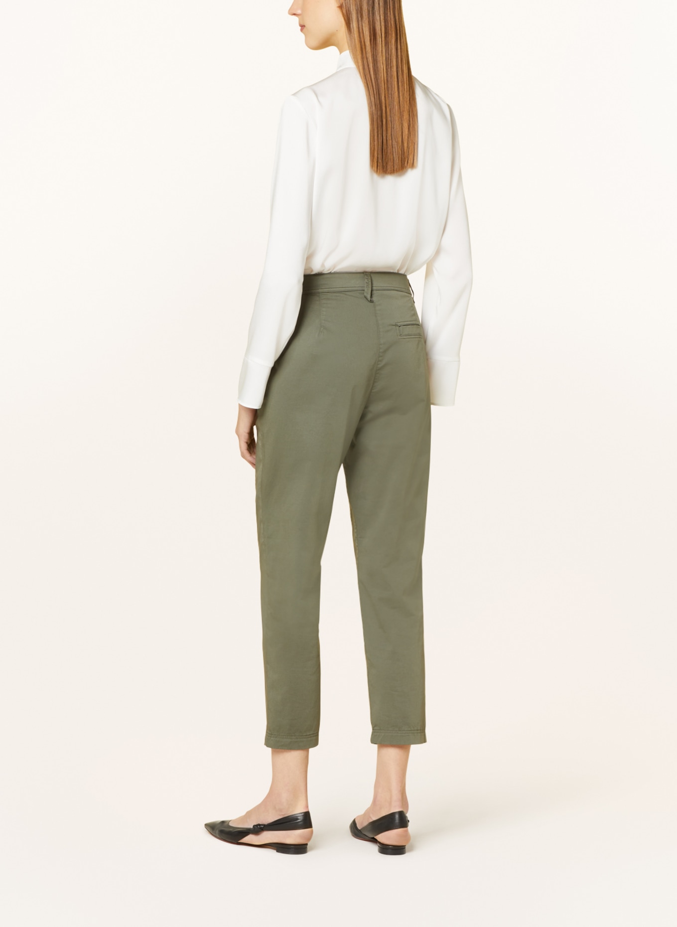 MARC CAIN 7/8 pants, Color: 592 forest night (Image 3)