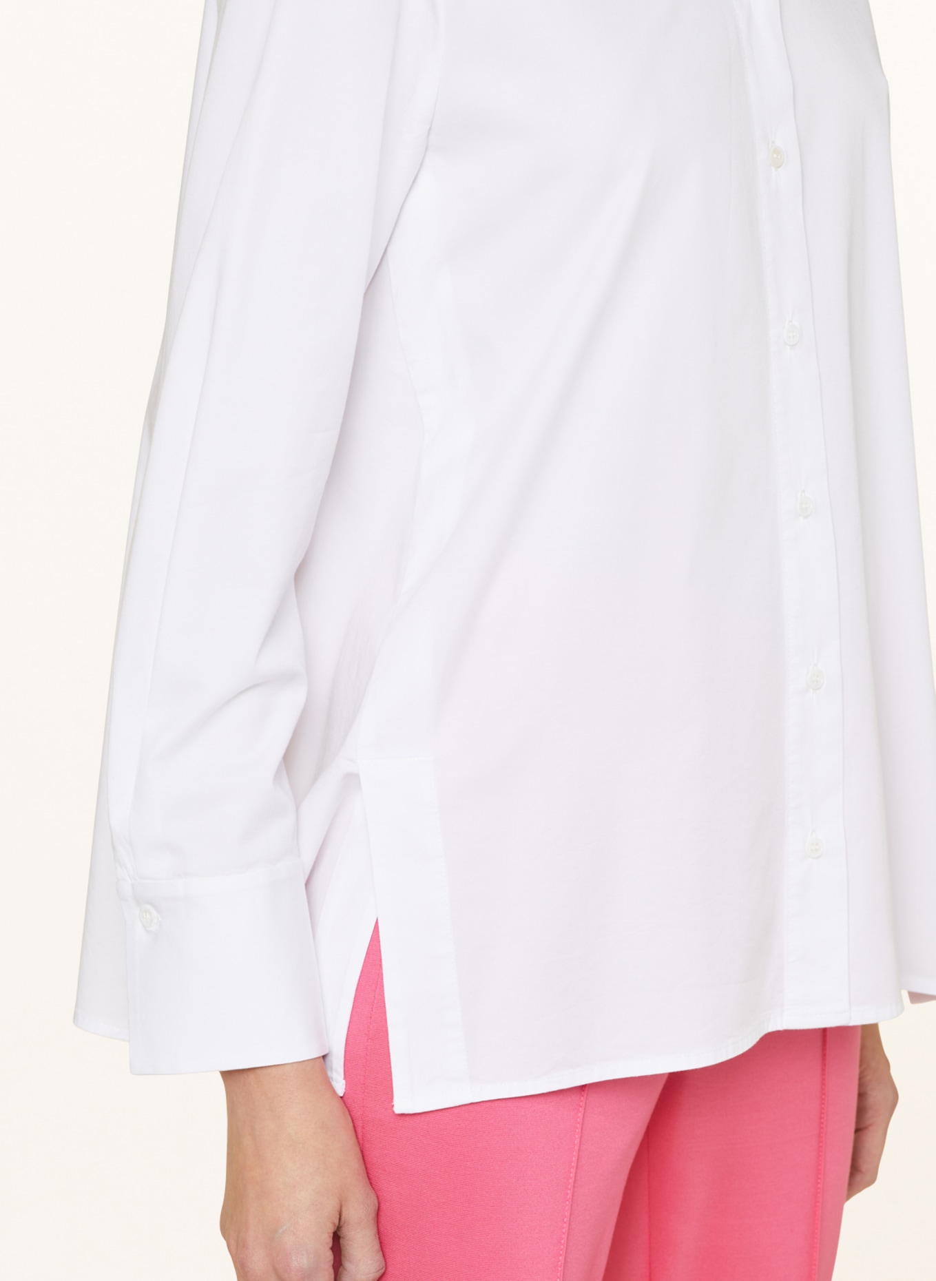 MARC CAIN Shirt blouse, Color: WHITE (Image 4)