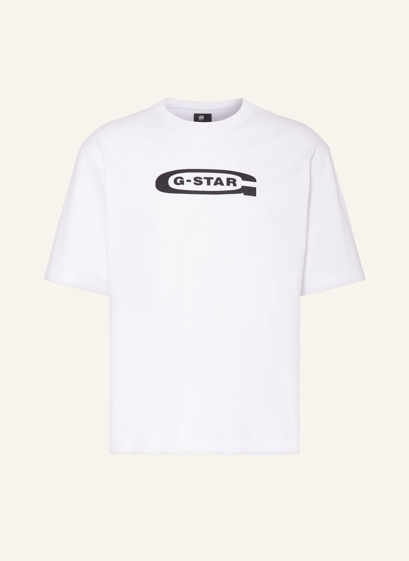 G-Star RAW T-shirt, Color: WHITE/ BLACK (Image 1)