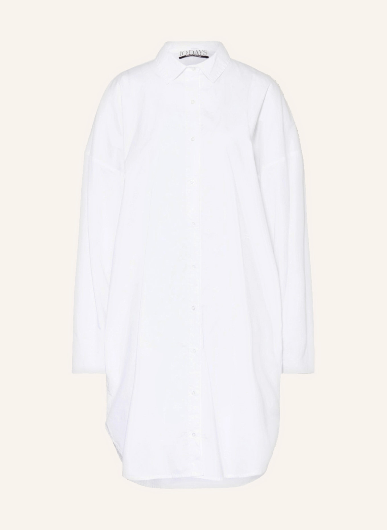 10DAYS Shirt dress, Color: WHITE (Image 1)