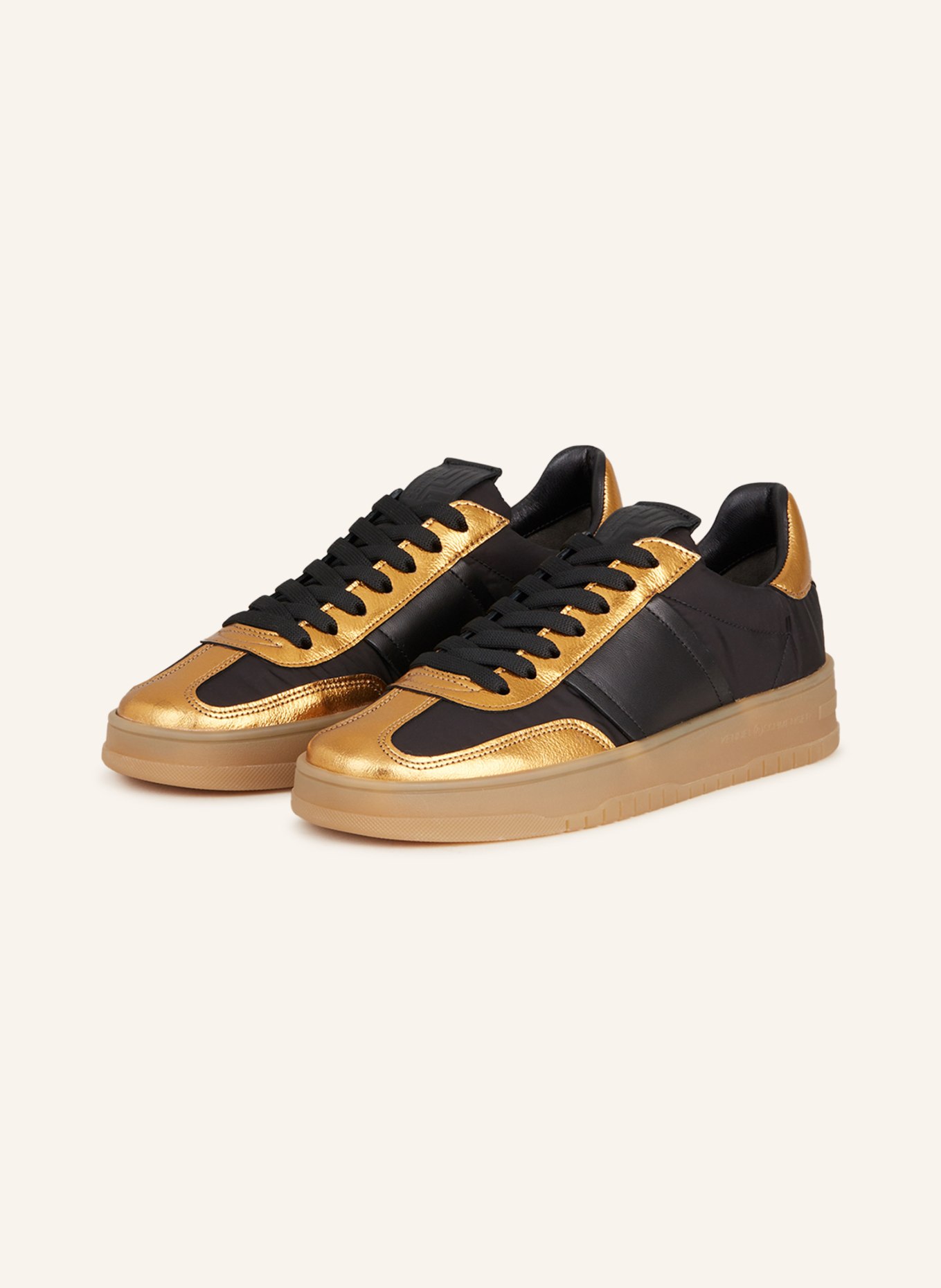 KENNEL & SCHMENGER Sneakers DRIFT, Color: BLACK/ GOLD (Image 1)
