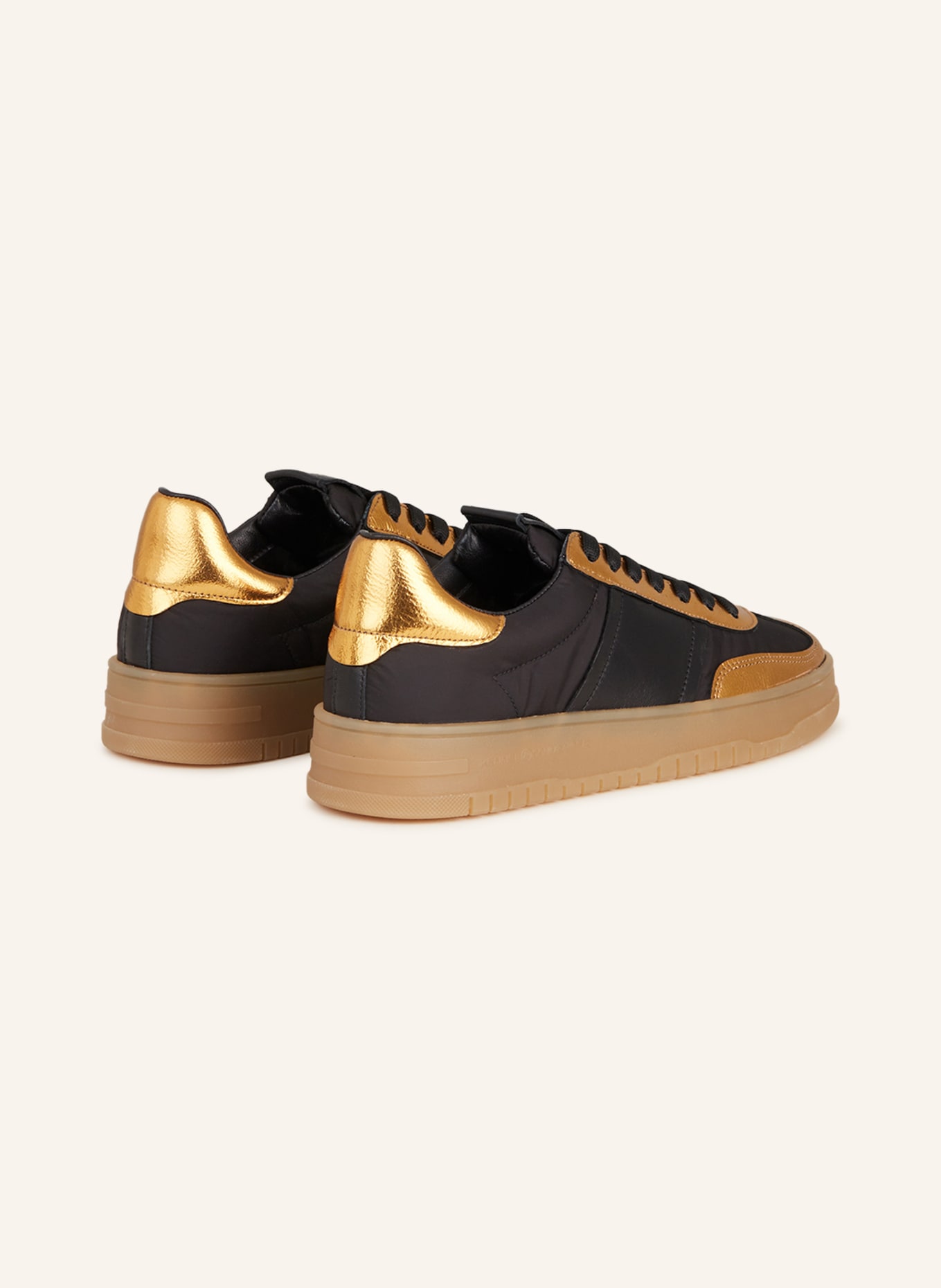 KENNEL & SCHMENGER Sneakers DRIFT, Color: BLACK/ GOLD (Image 2)