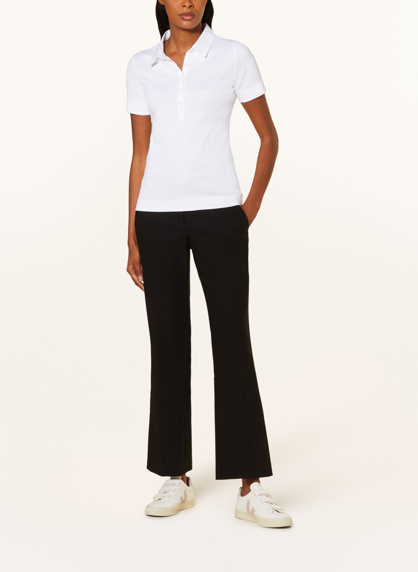 darling harbour Jersey polo shirt, Color: WEISS (Image 2)