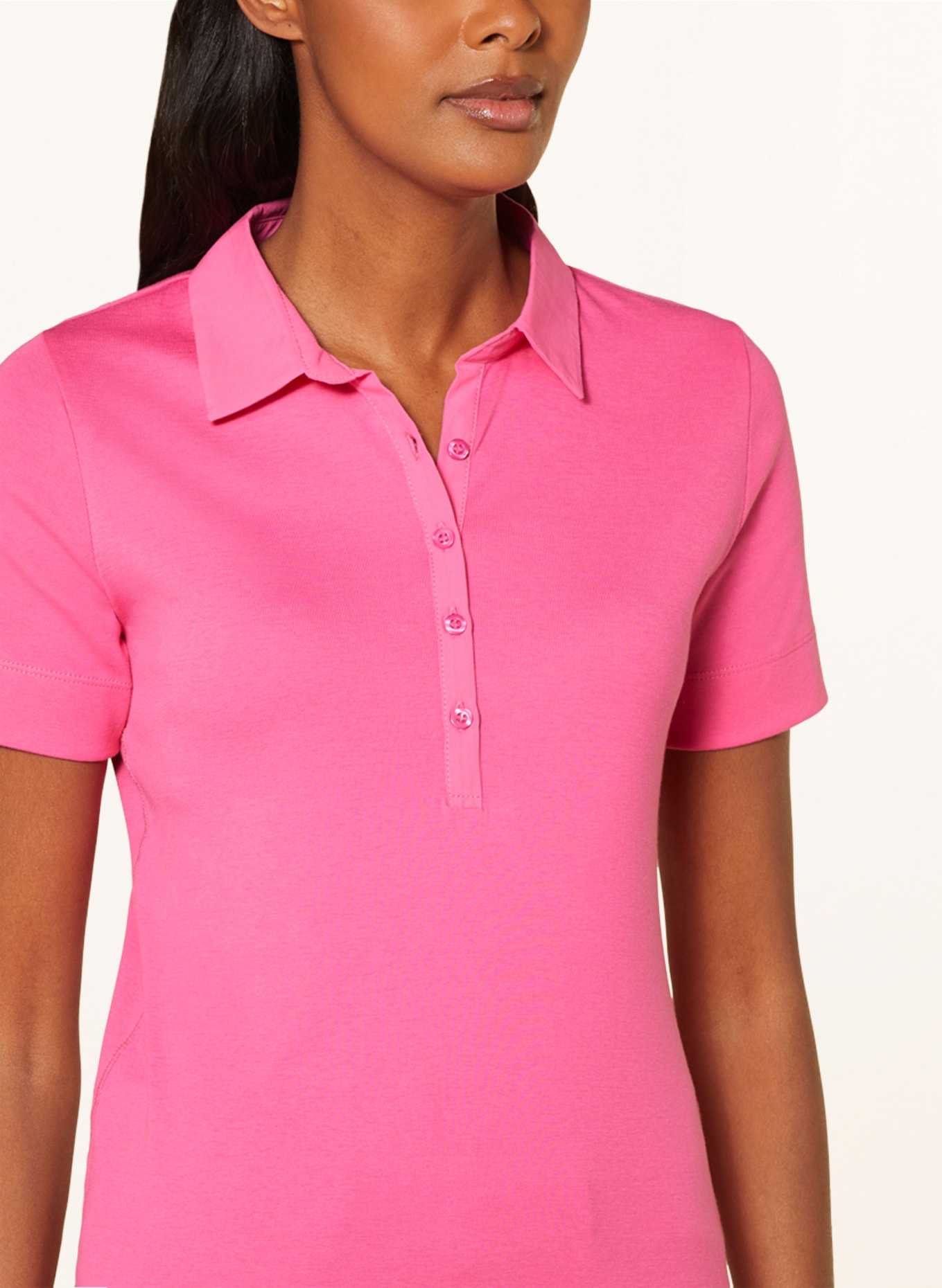 darling harbour Jersey polo shirt, Color: HELLPINK (Image 4)