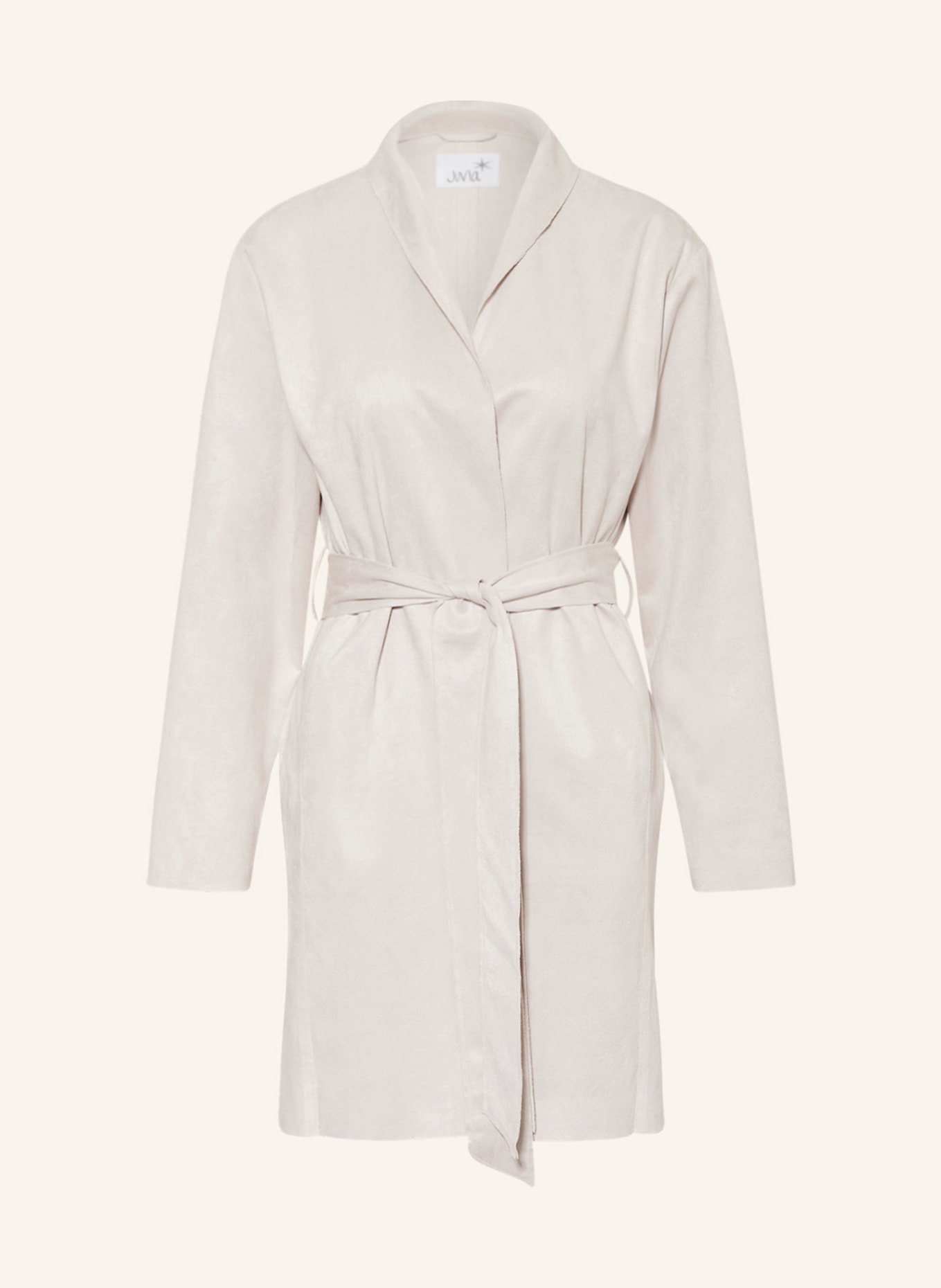 Juvia Trench coat IRA in leather look, Color: CREAM (Image 1)