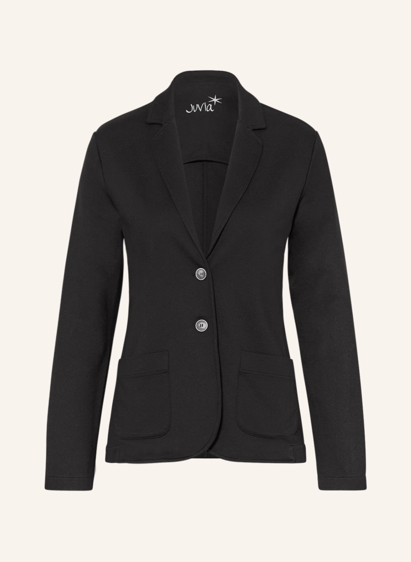 Juvia Sweat blazer MABEL, Color: BLACK (Image 1)