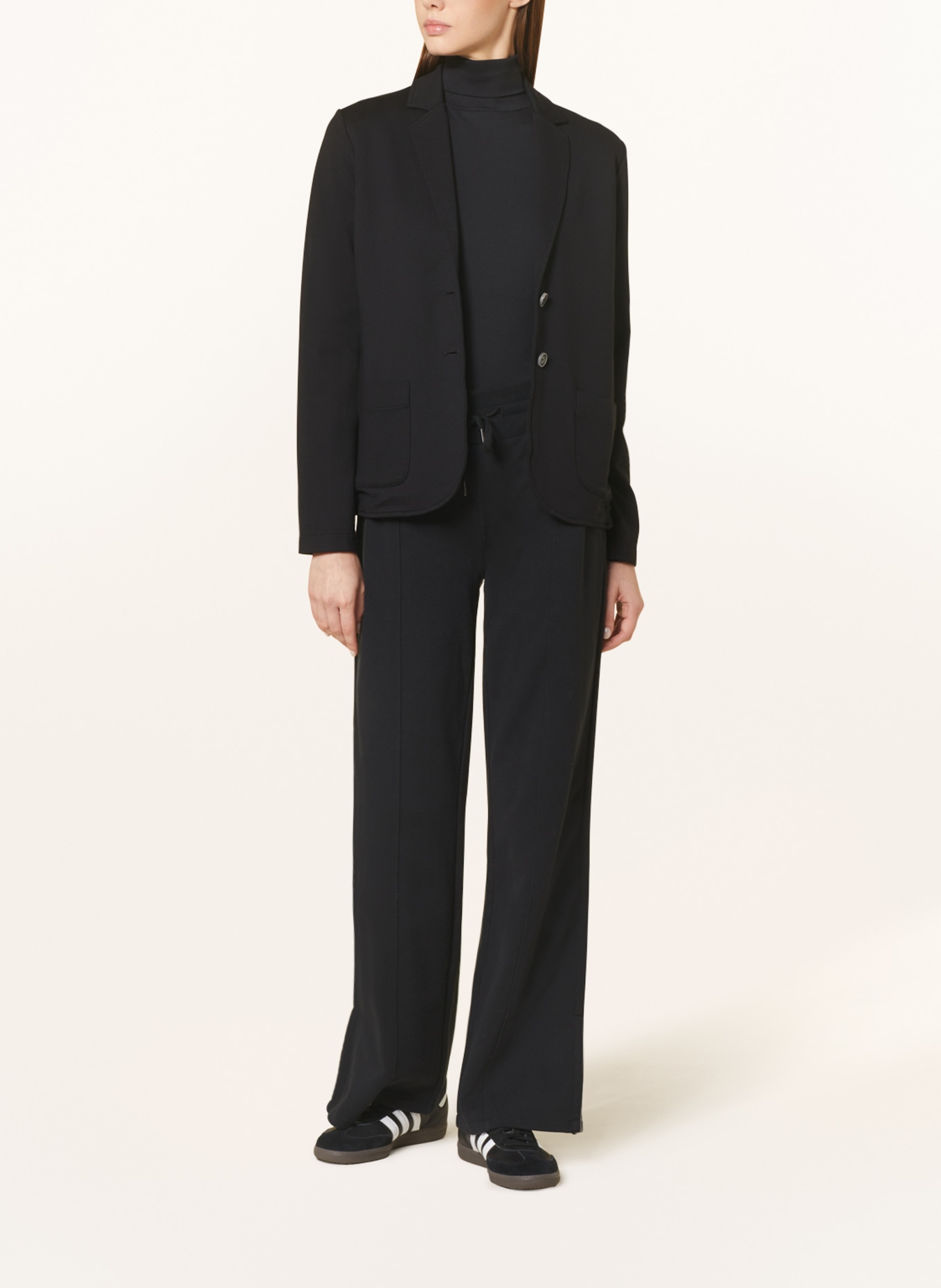 Juvia Sweat blazer MABEL, Color: BLACK (Image 2)