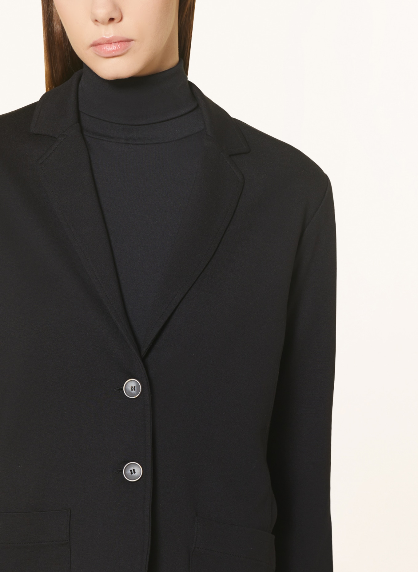 Juvia Sweat blazer MABEL, Color: BLACK (Image 4)