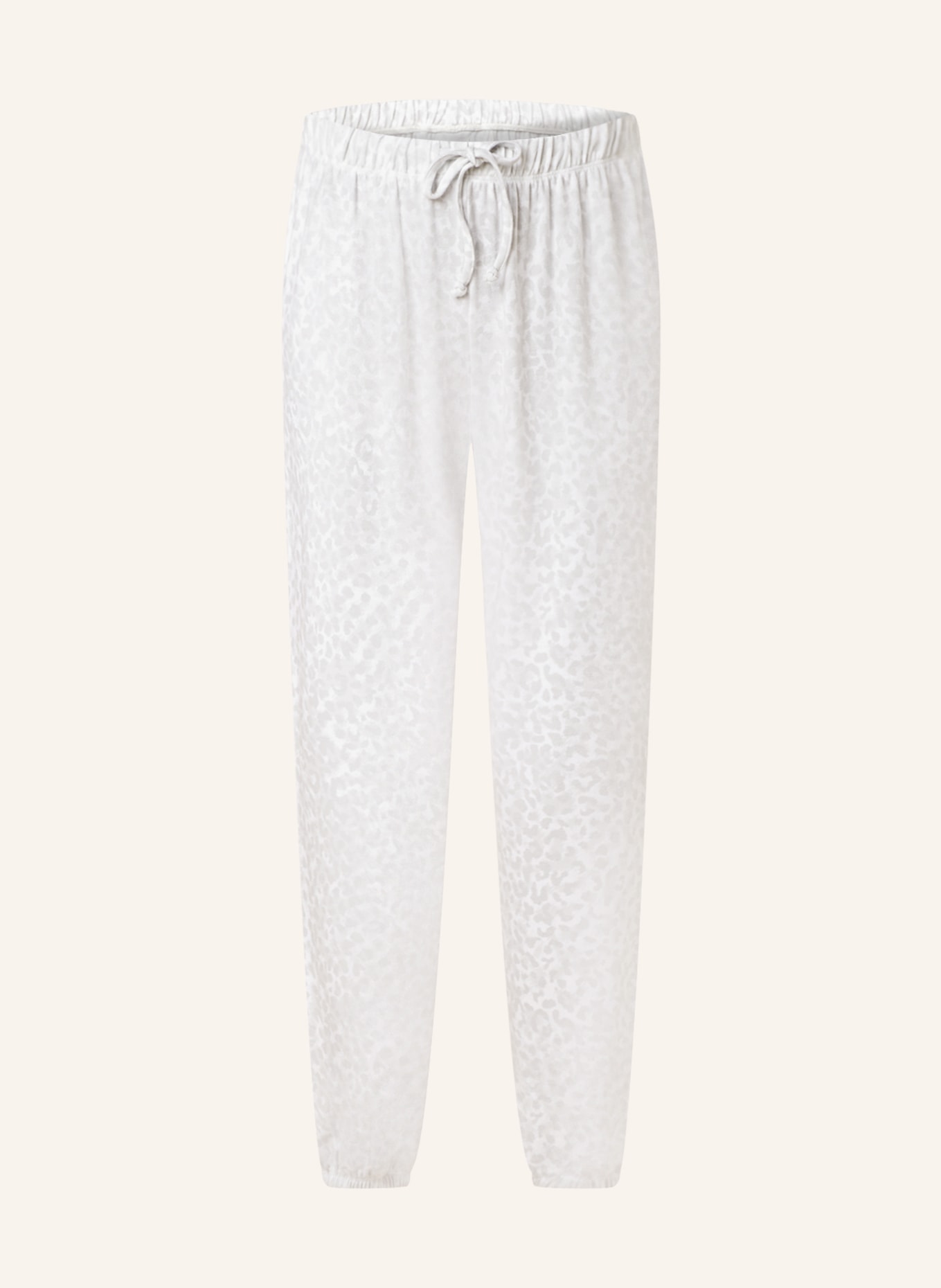 Juvia Pajama pants, Color: LIGHT GRAY/ WHITE (Image 1)