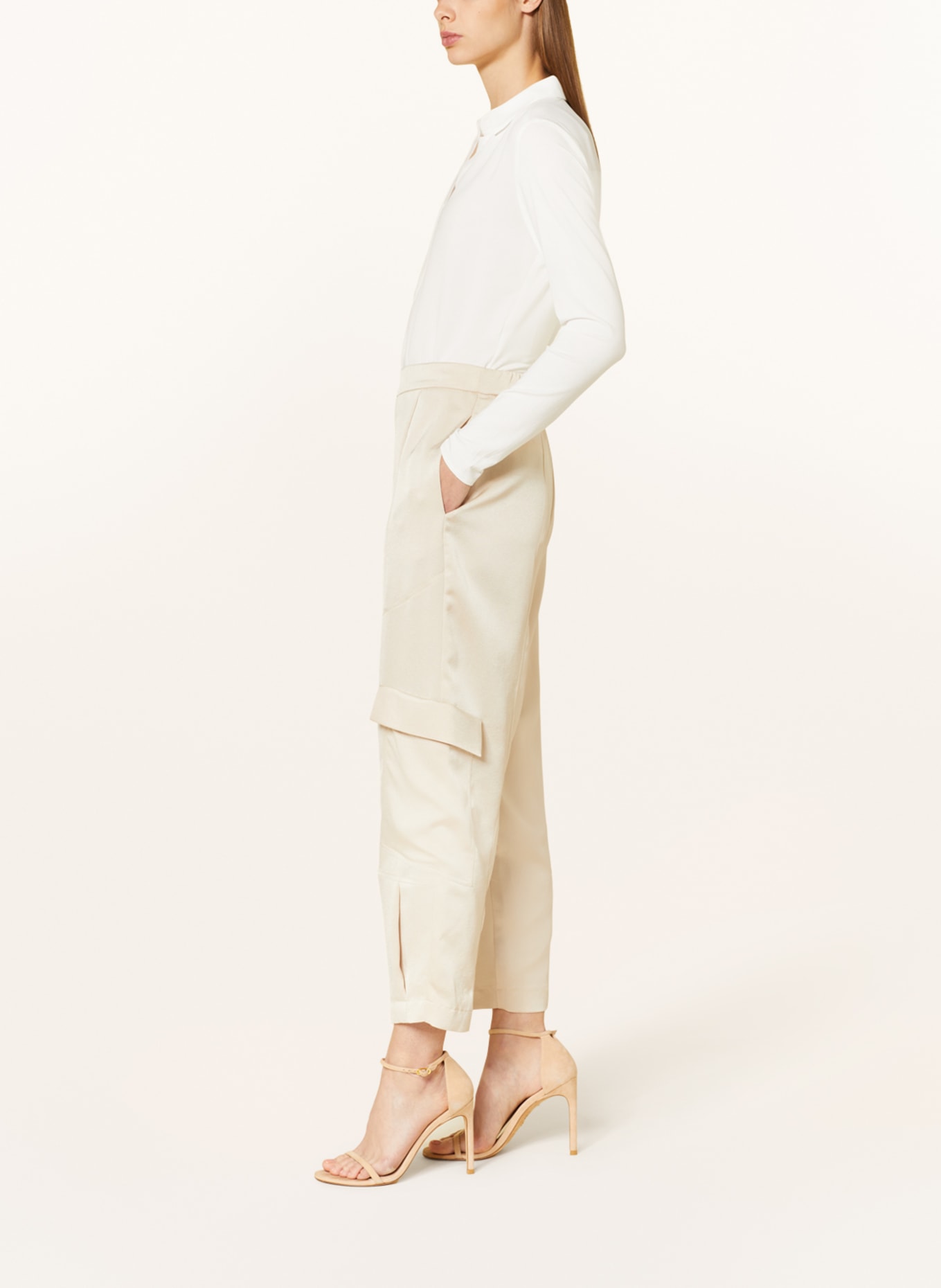MAC DAYDREAM Cargo pants KYOTO, Color: LIGHT BROWN (Image 4)