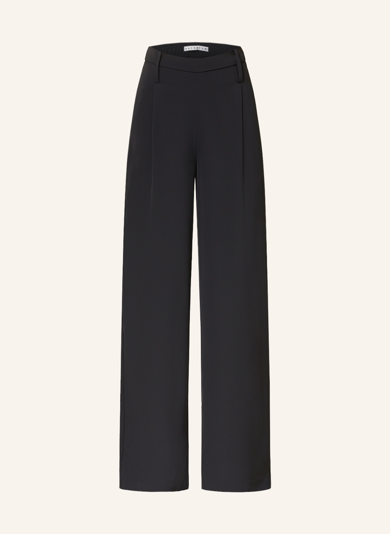 MAC DAYDREAM Wide leg trousers ROYCE, Color: BLACK (Image 1)
