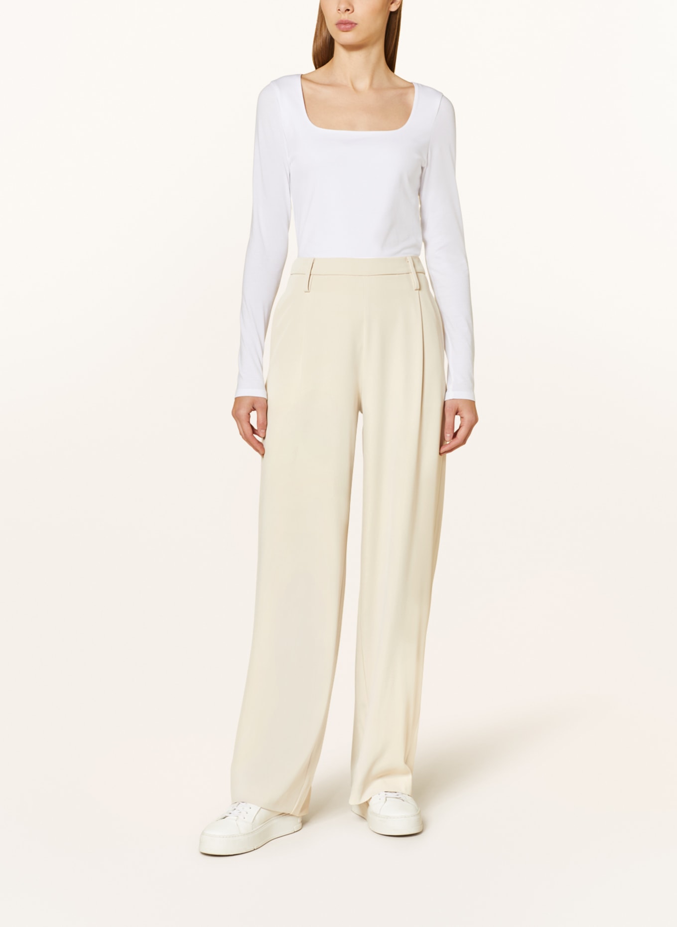 MAC DAYDREAM Wide leg trousers ROYCE, Color: BEIGE (Image 2)