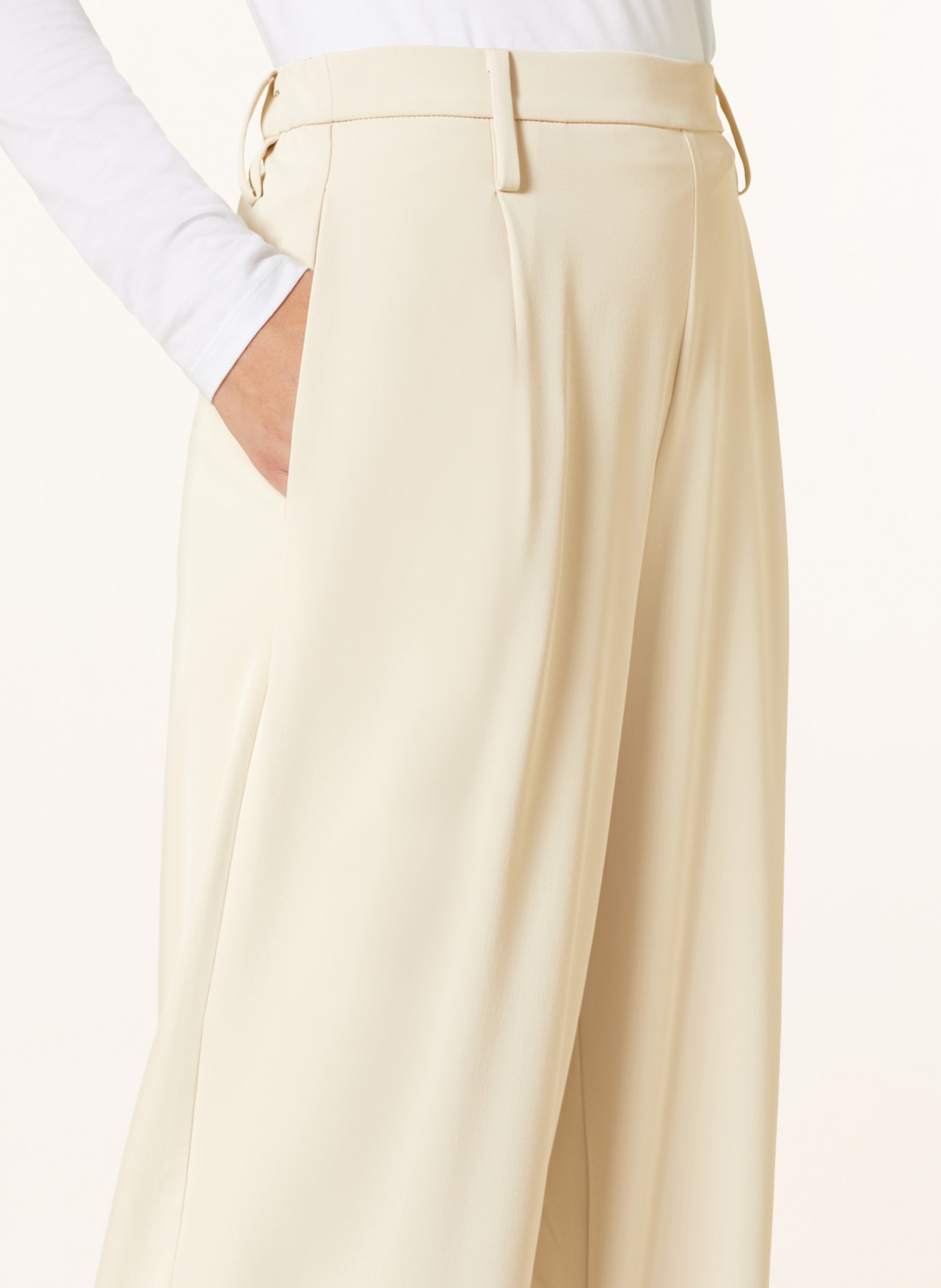 MAC DAYDREAM Wide leg trousers ROYCE, Color: BEIGE (Image 5)