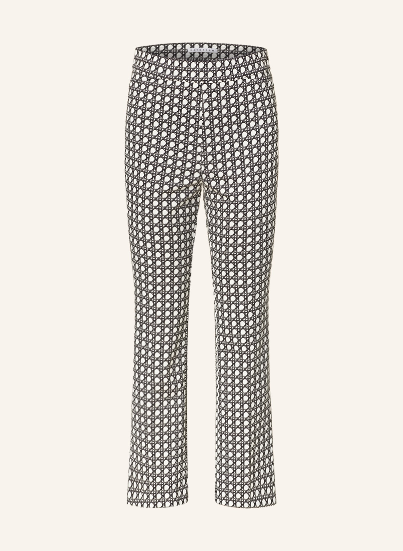 MAC DAYDREAM 7/8 pants, Color: BLACK/ WHITE (Image 1)