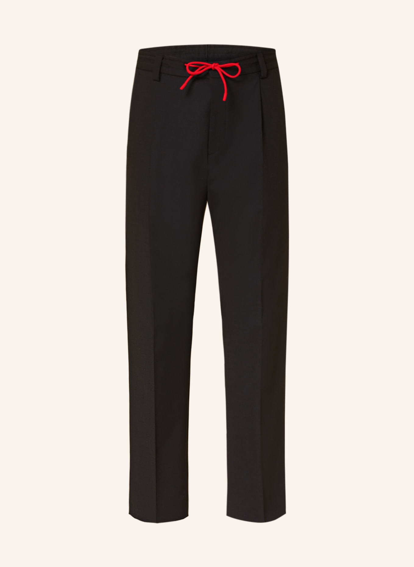 HUGO Trousers TEAGAN modern fit, Color: BLACK (Image 1)