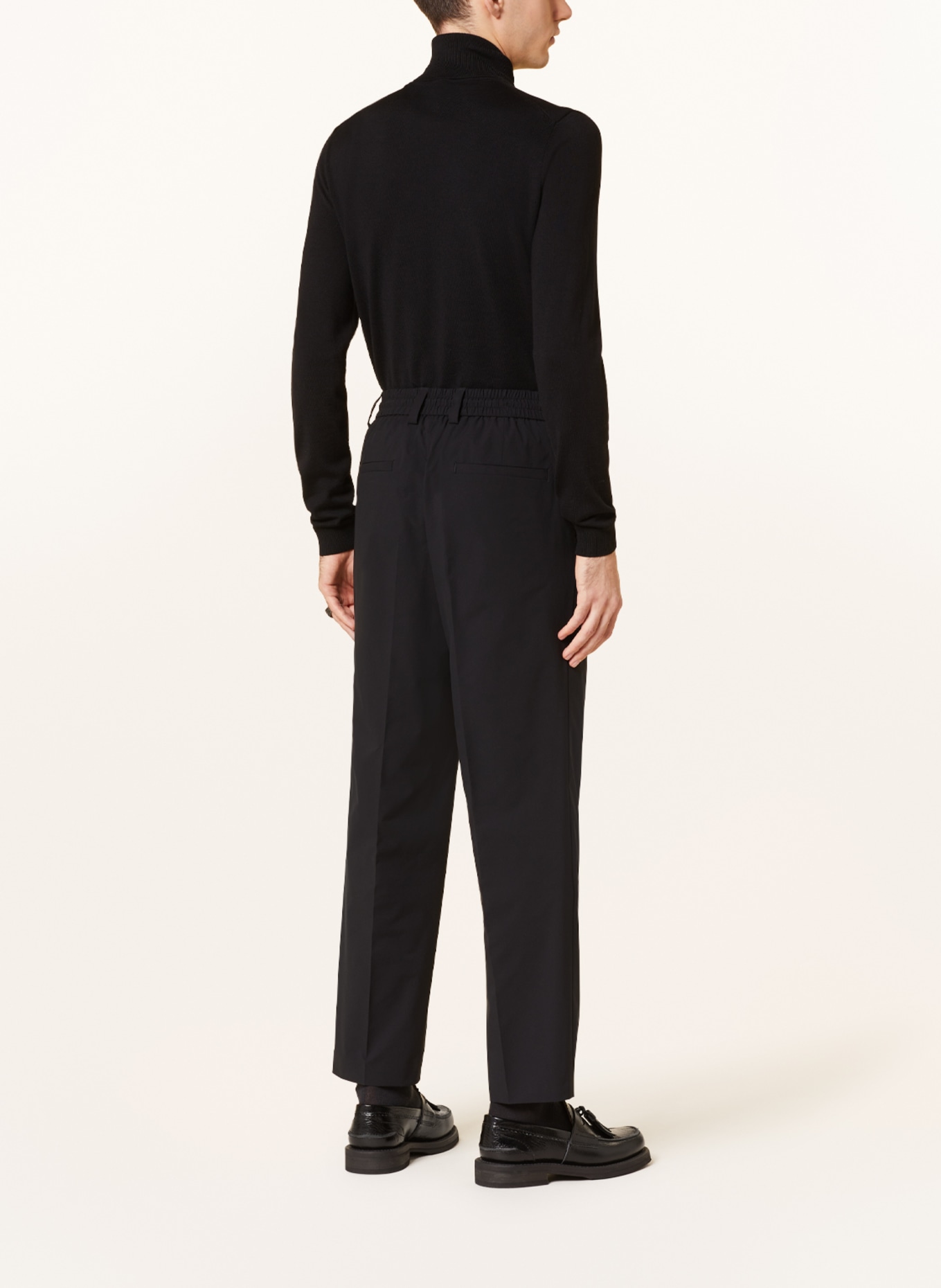 HUGO Suit trousers GOS slim fit, Color: BLACK (Image 3)