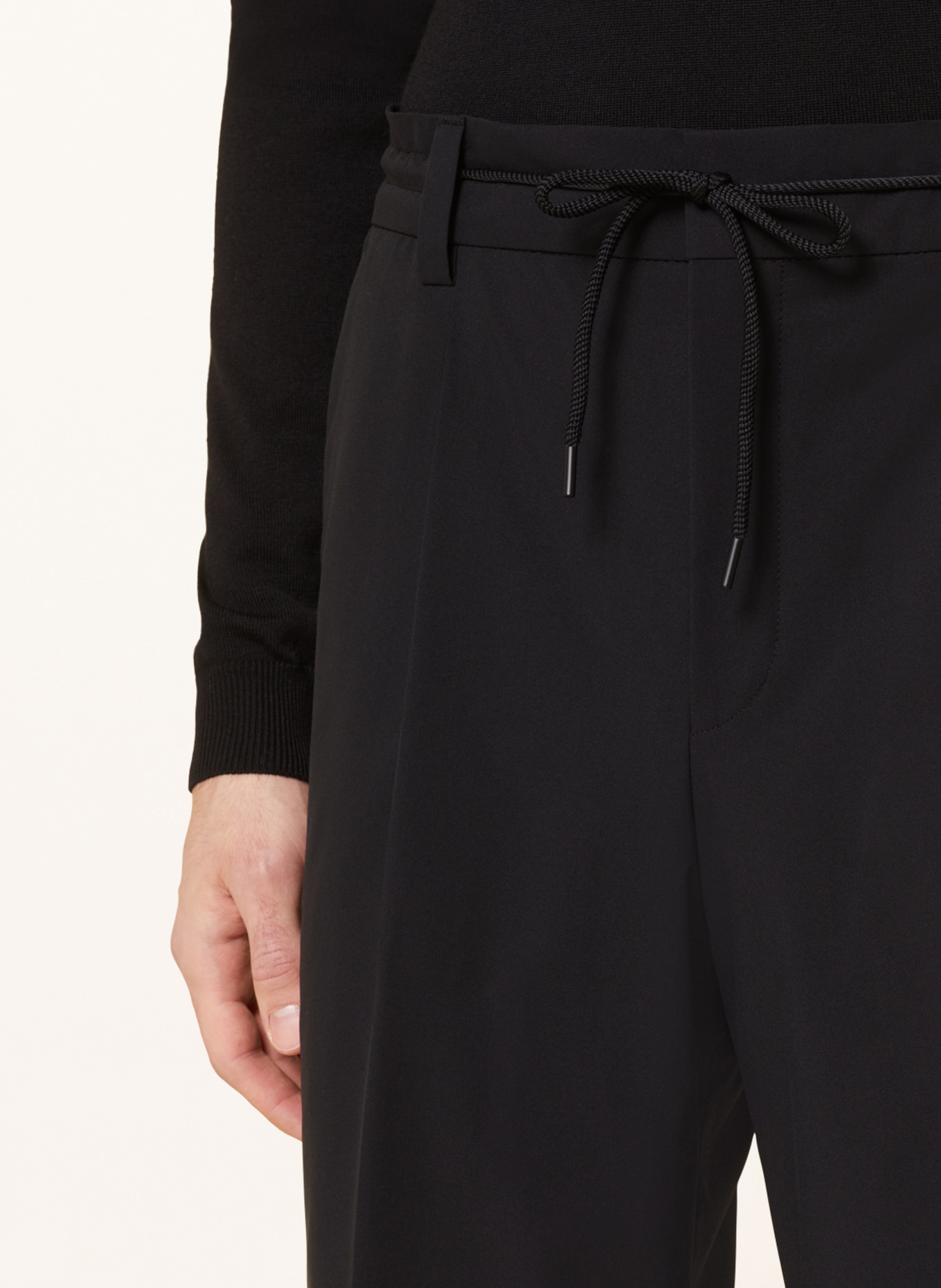 HUGO Suit trousers GOS slim fit, Color: BLACK (Image 5)